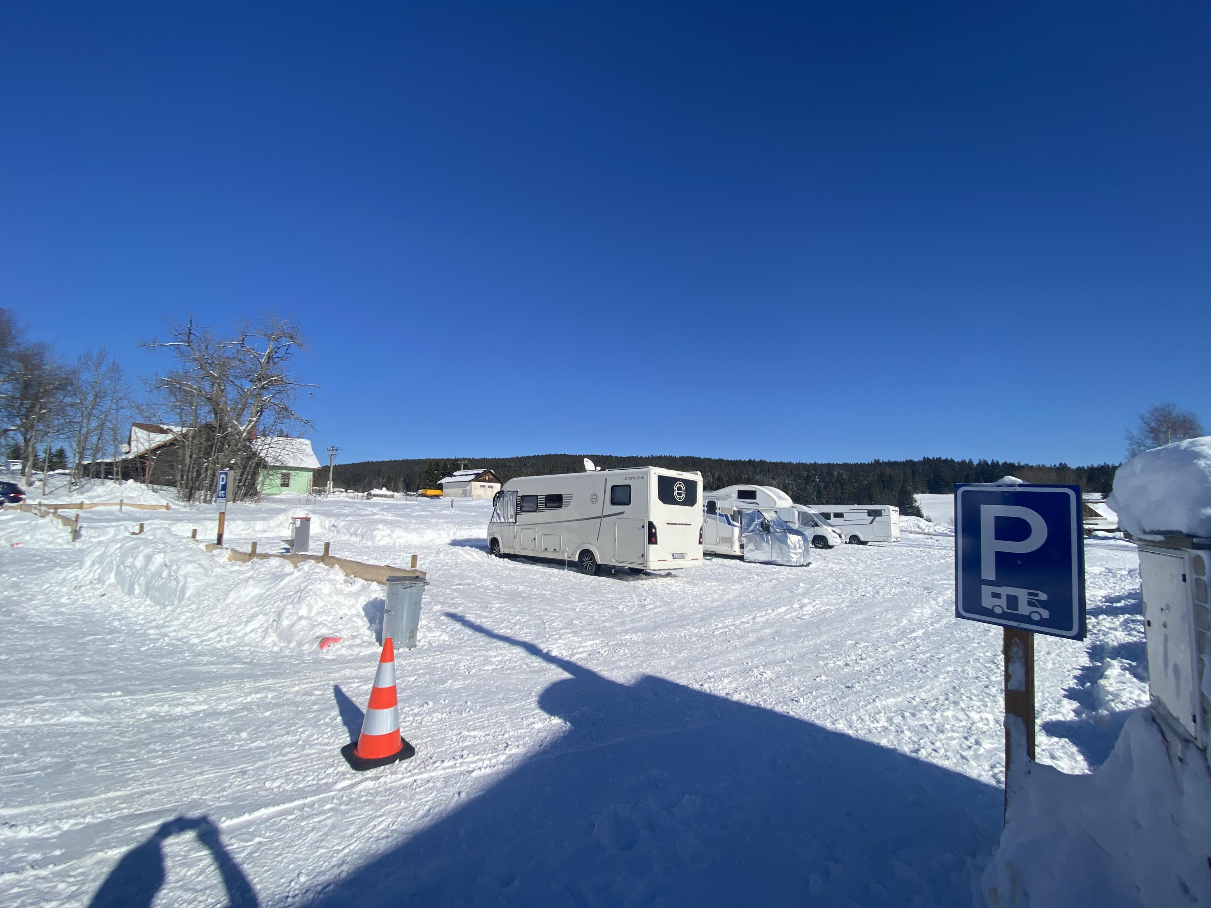 Karavanové stání Kvilda - Stellplatz foto 3