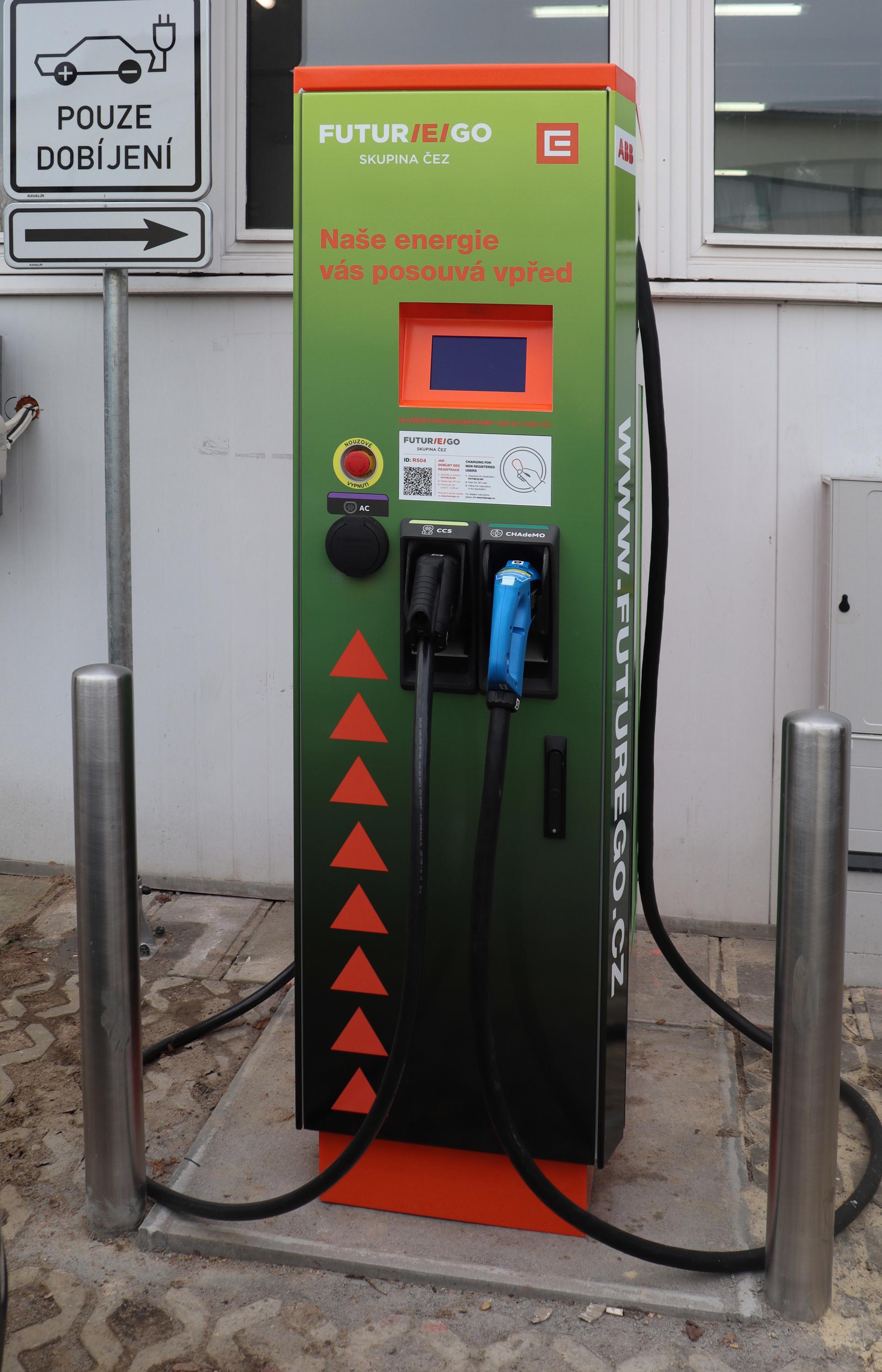 Nabíjecí stanice ČEZ foto 4