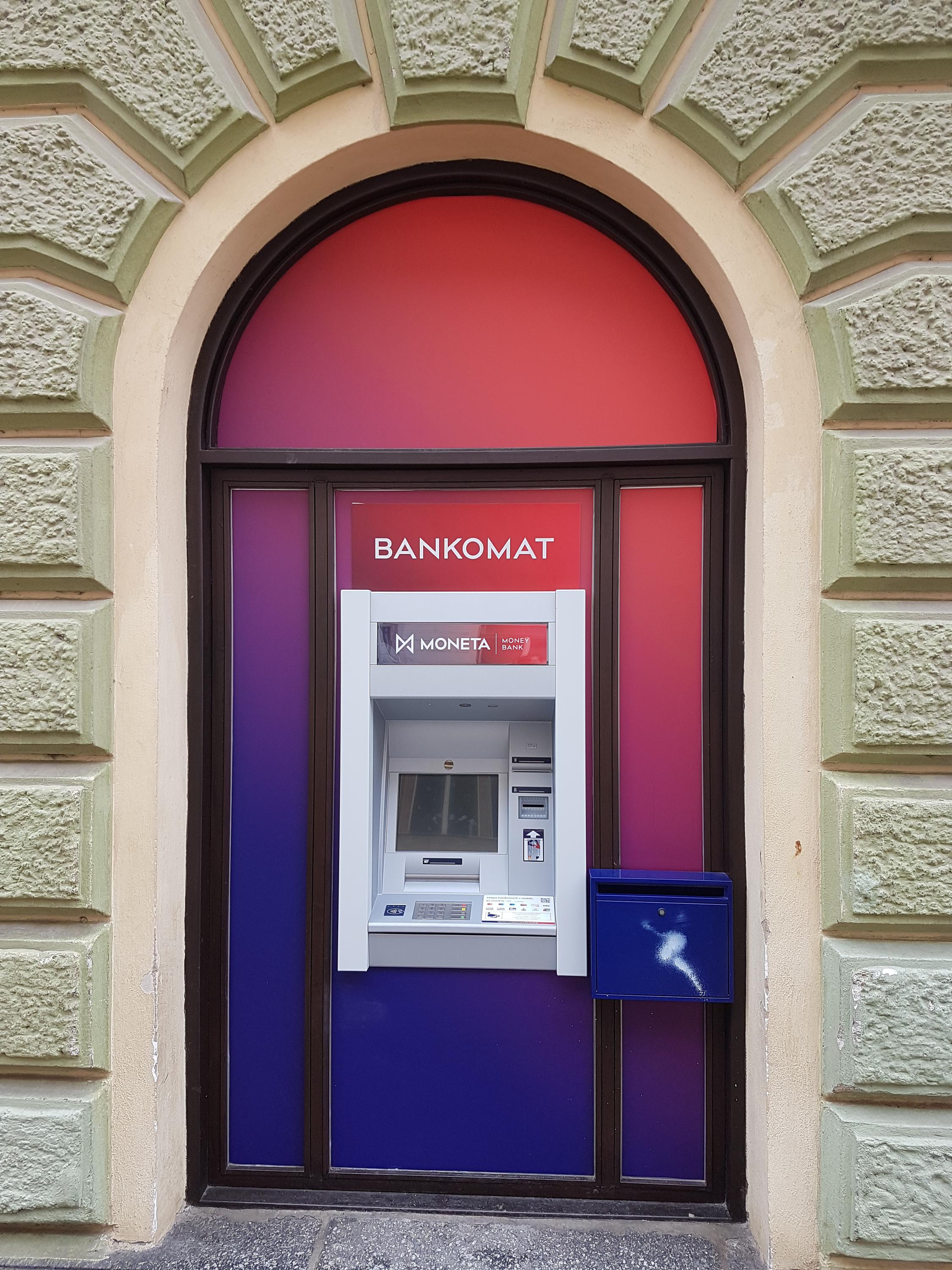 Bankomat MONETA Money Bank vkladový foto 2