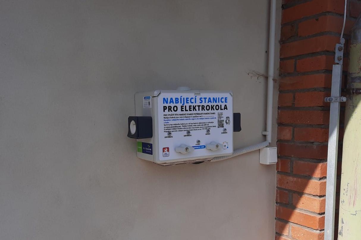 Nabíjecí stanice Panský dvůr Telč