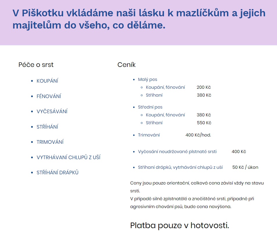 Salon Piškotek - Katarína Musilová foto 2