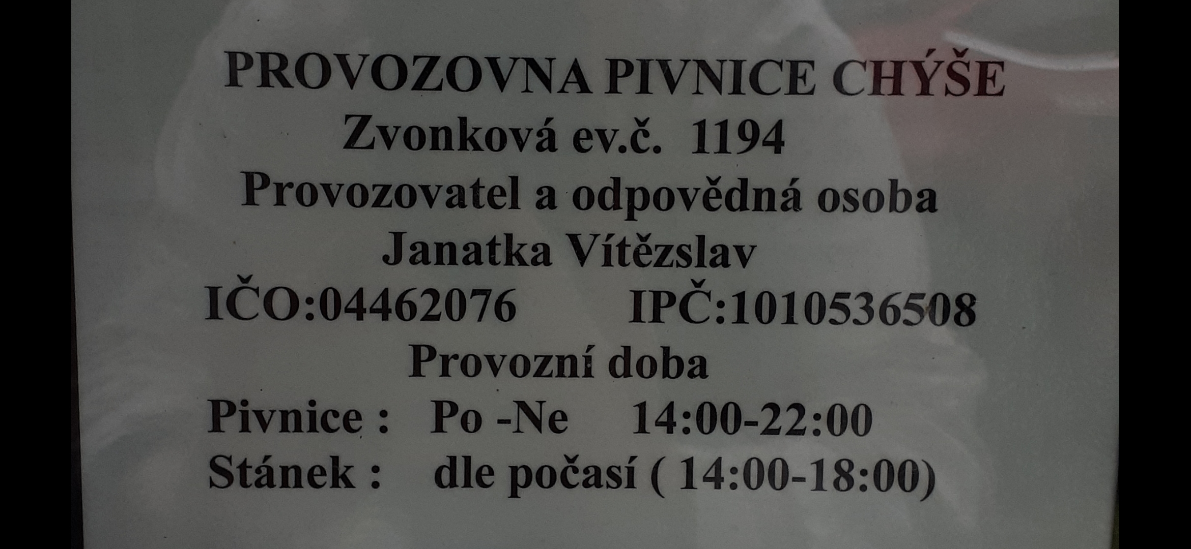 Pivnice Chýše foto 2