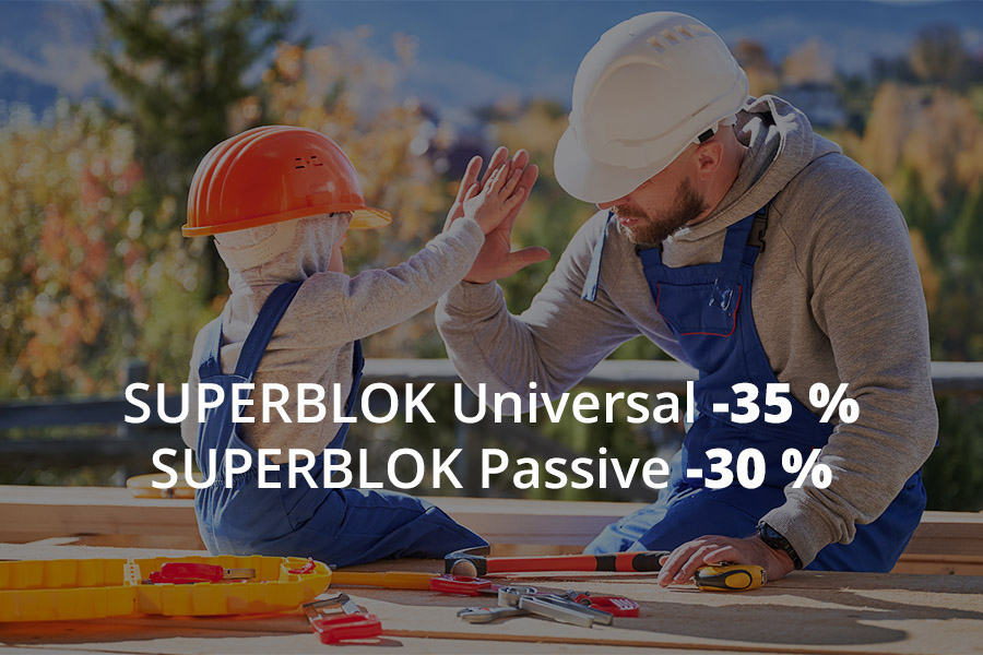 Komíny Superblok se slevou až 35%