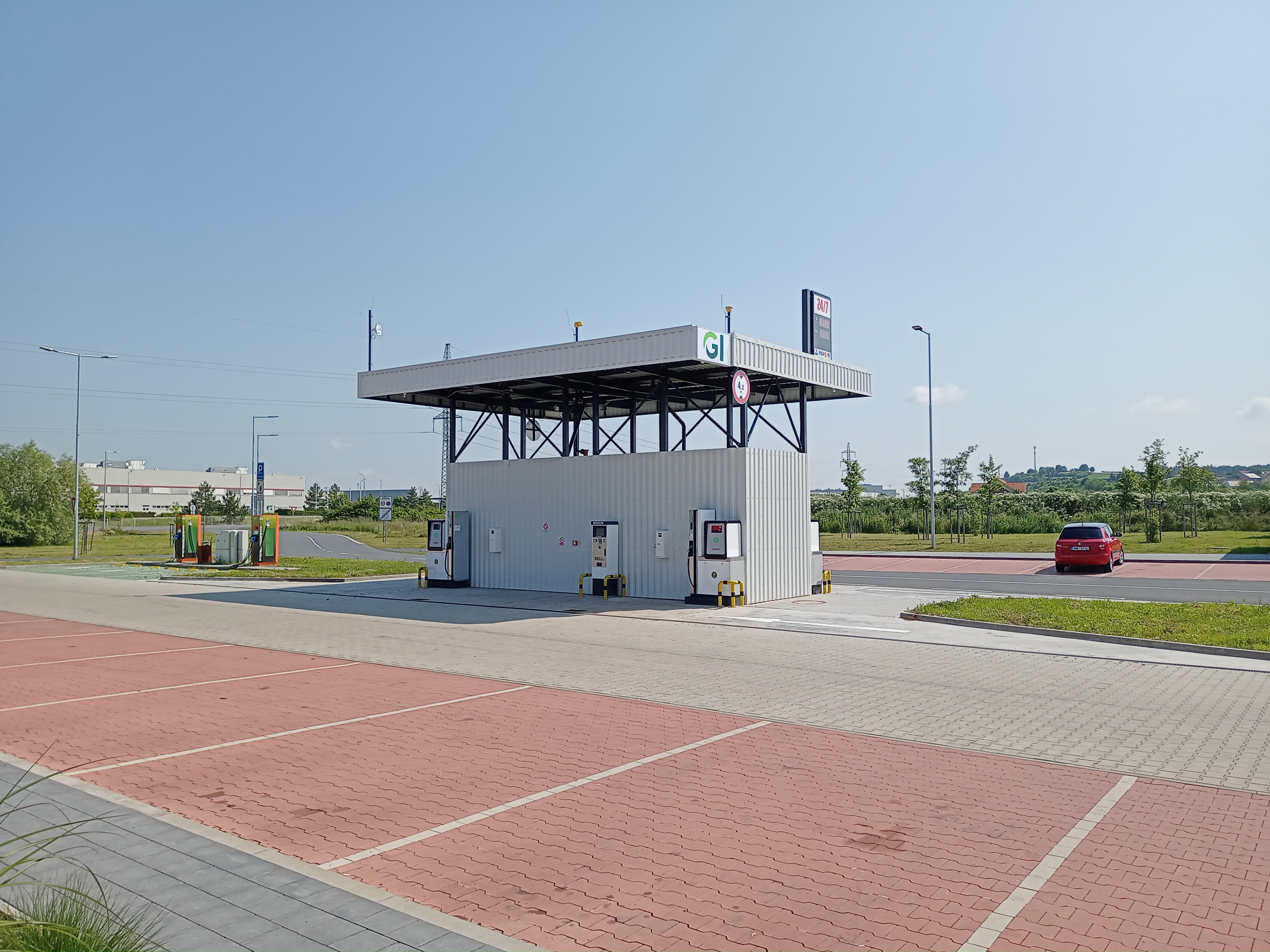 Samoobslužná čerpací stanice Ovčáry