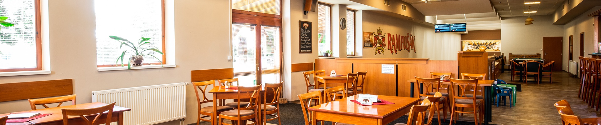 Úvodní obrázek Pivovarská hospůdka s bowlingem Rampušák