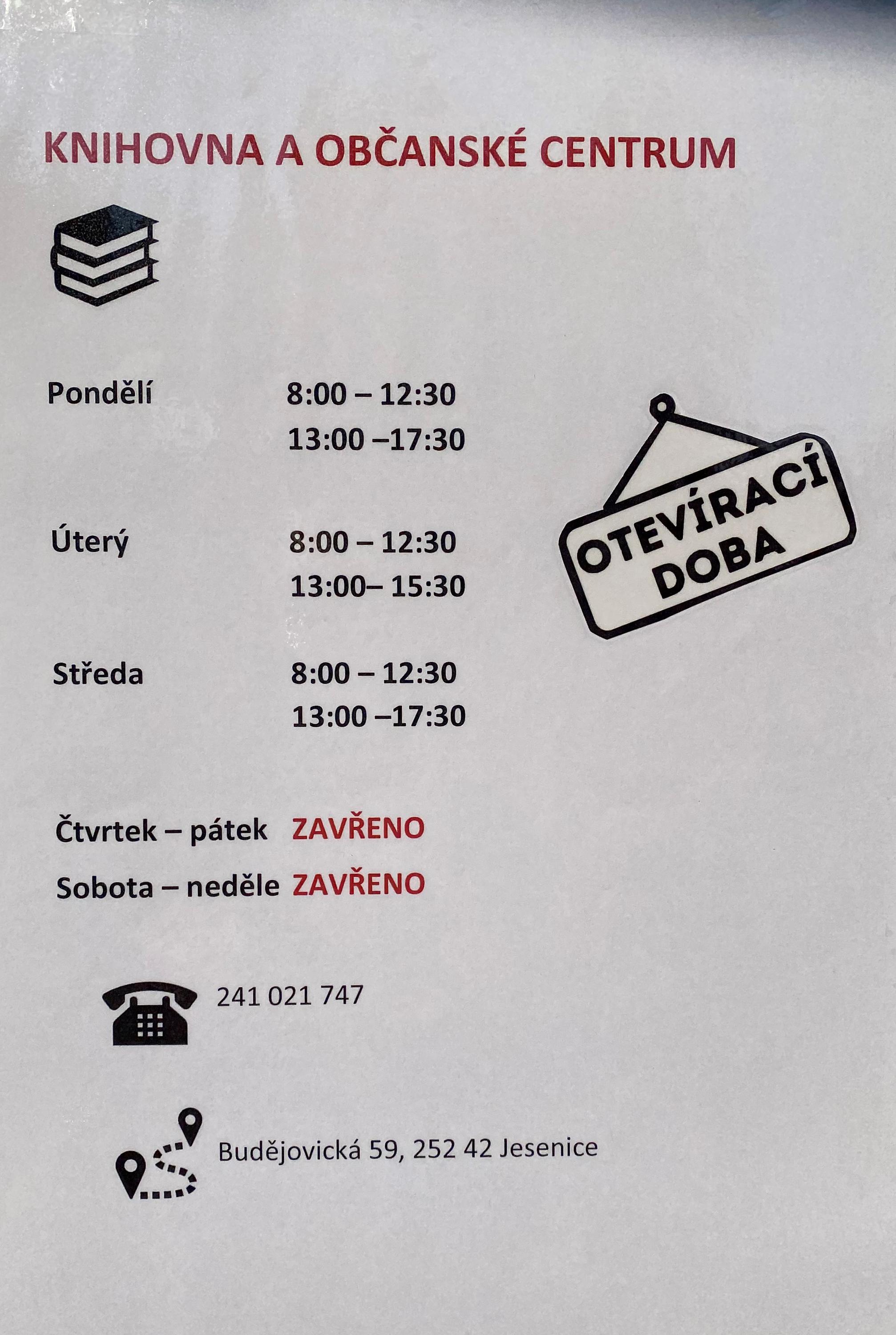 Knihovna a Občanské centrum Jesenice u Prahy foto 2