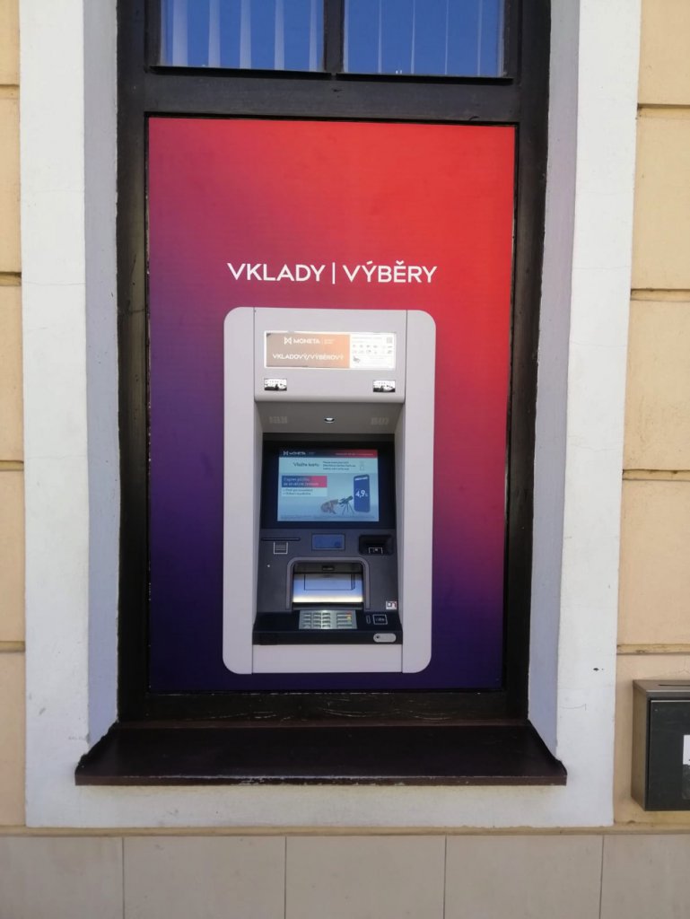 Bankomat MONETA Money Bank vkladový foto 2