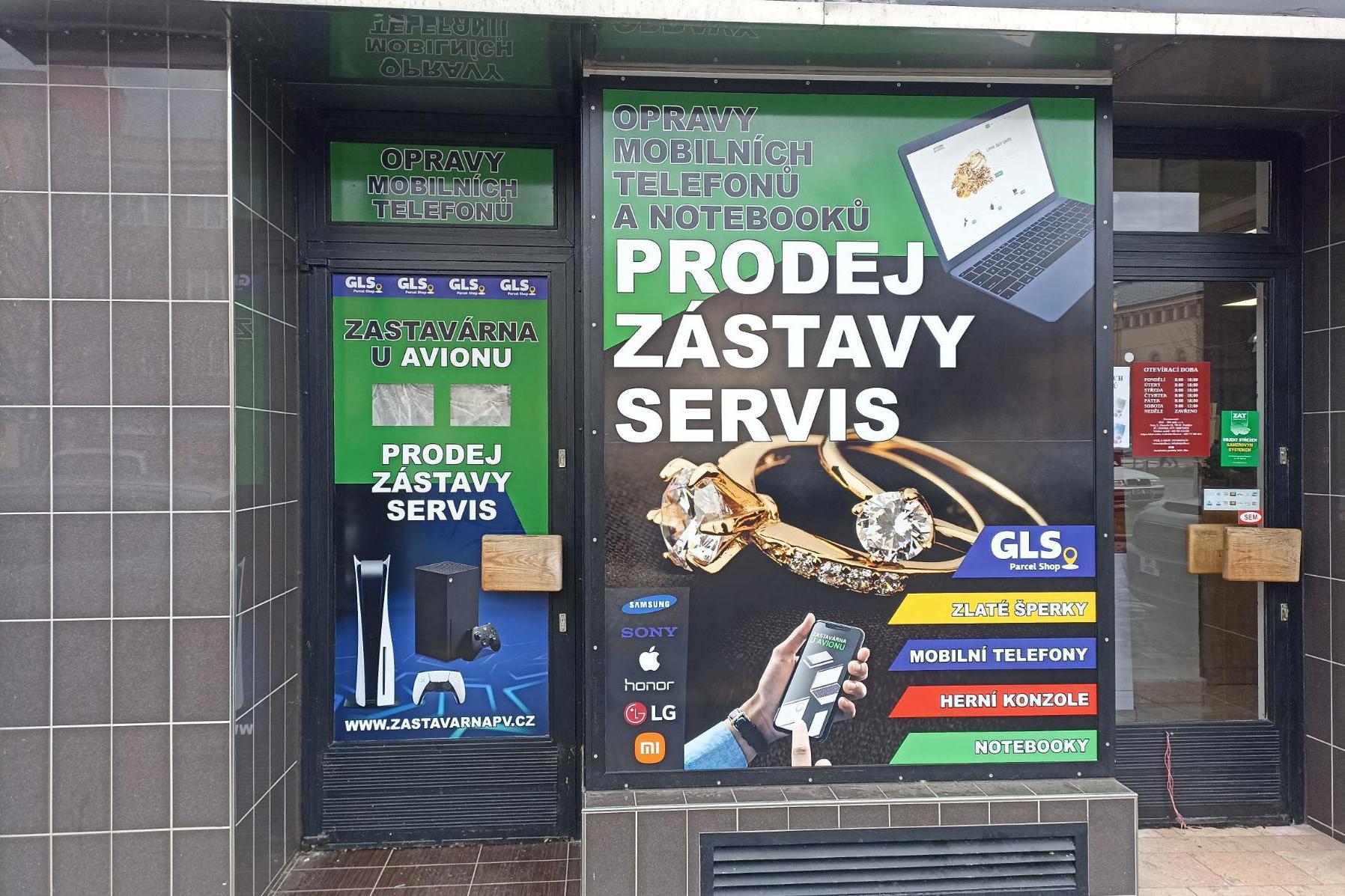 Zastavárna a Servis u Avionu