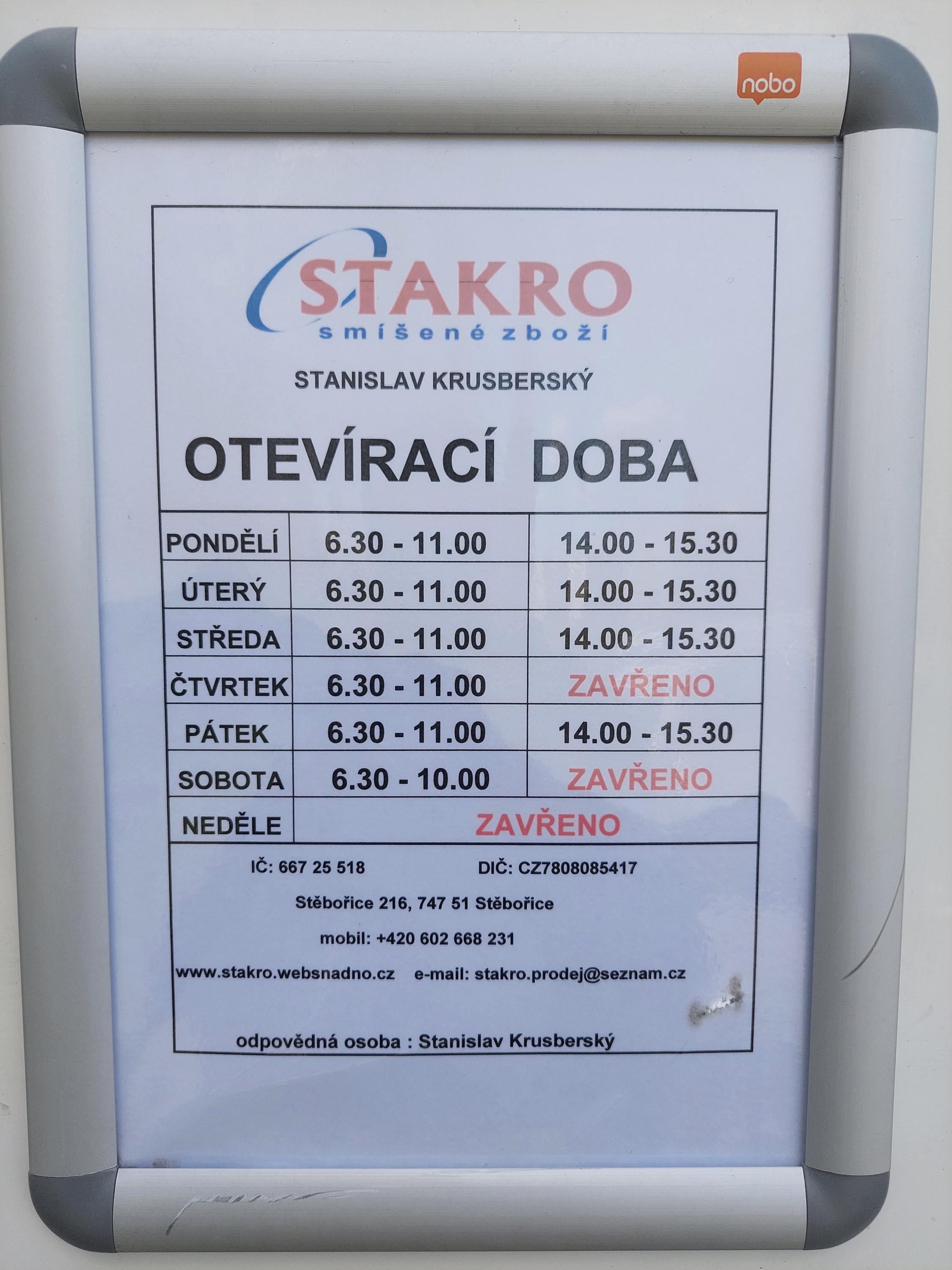 Stakro smíšené zboží foto 2