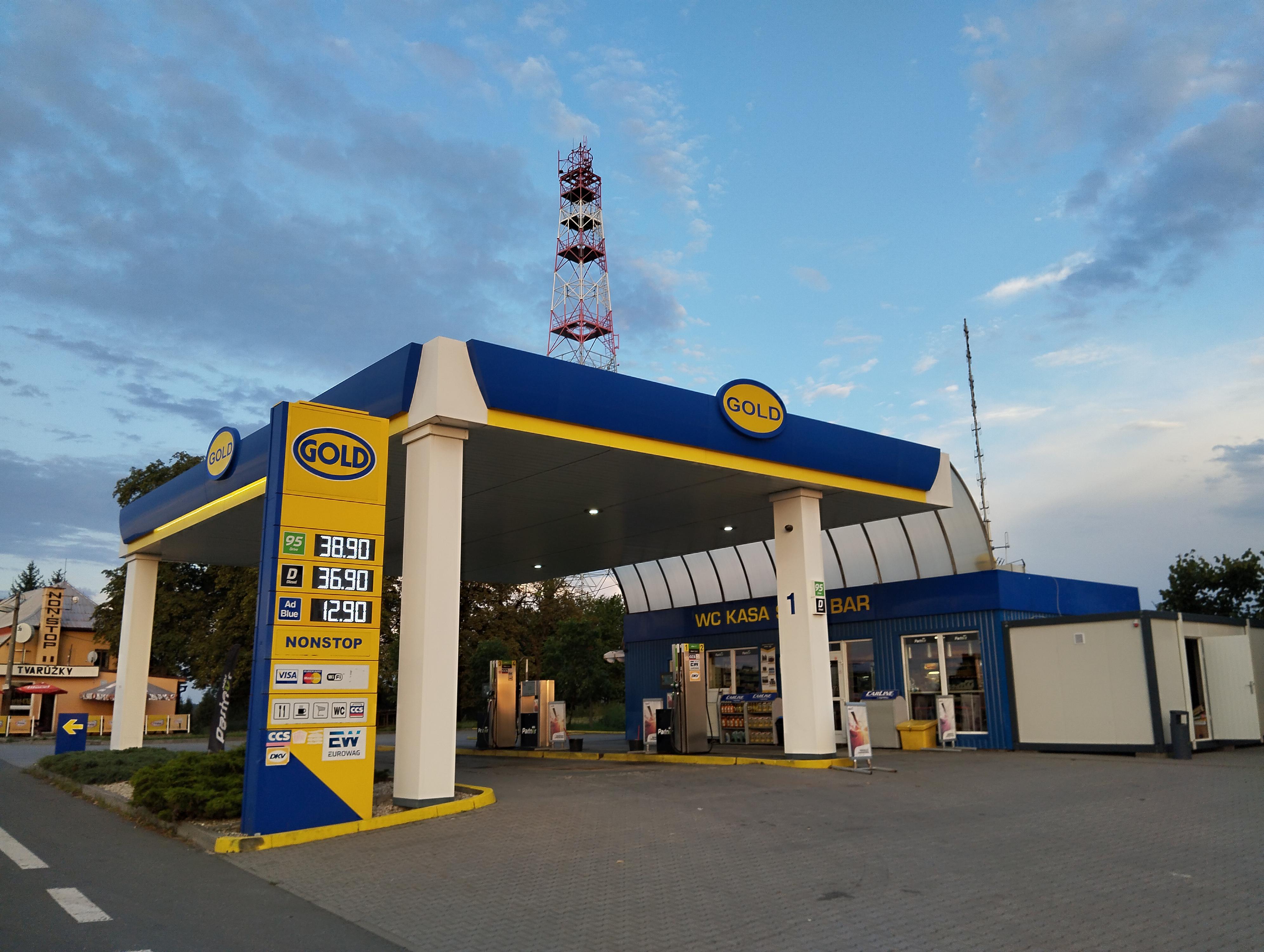 Čerpací stanice GOLD