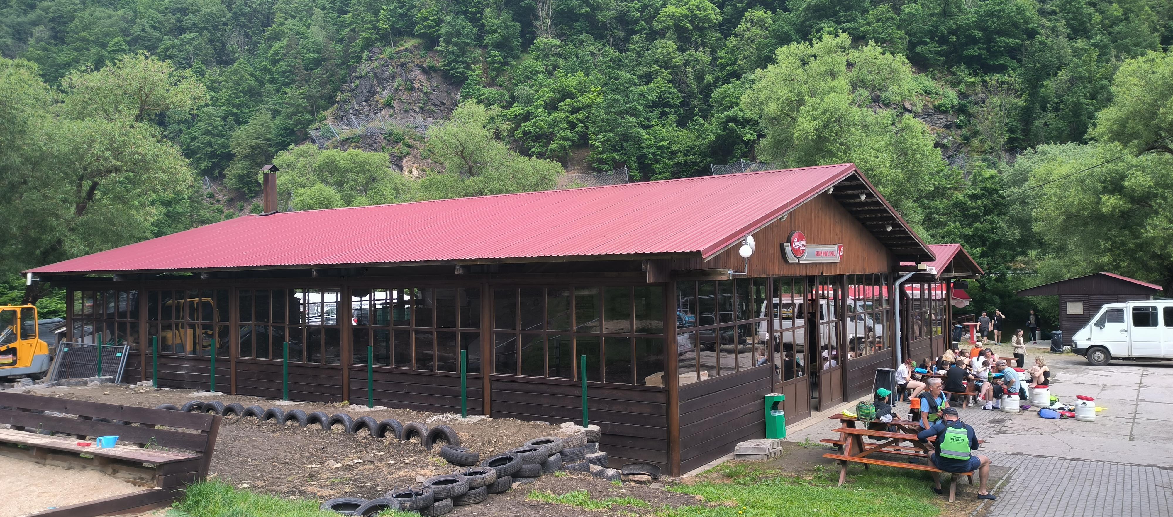 Kemp Nové Spolí Český Krumlov - občerstvení foto 5