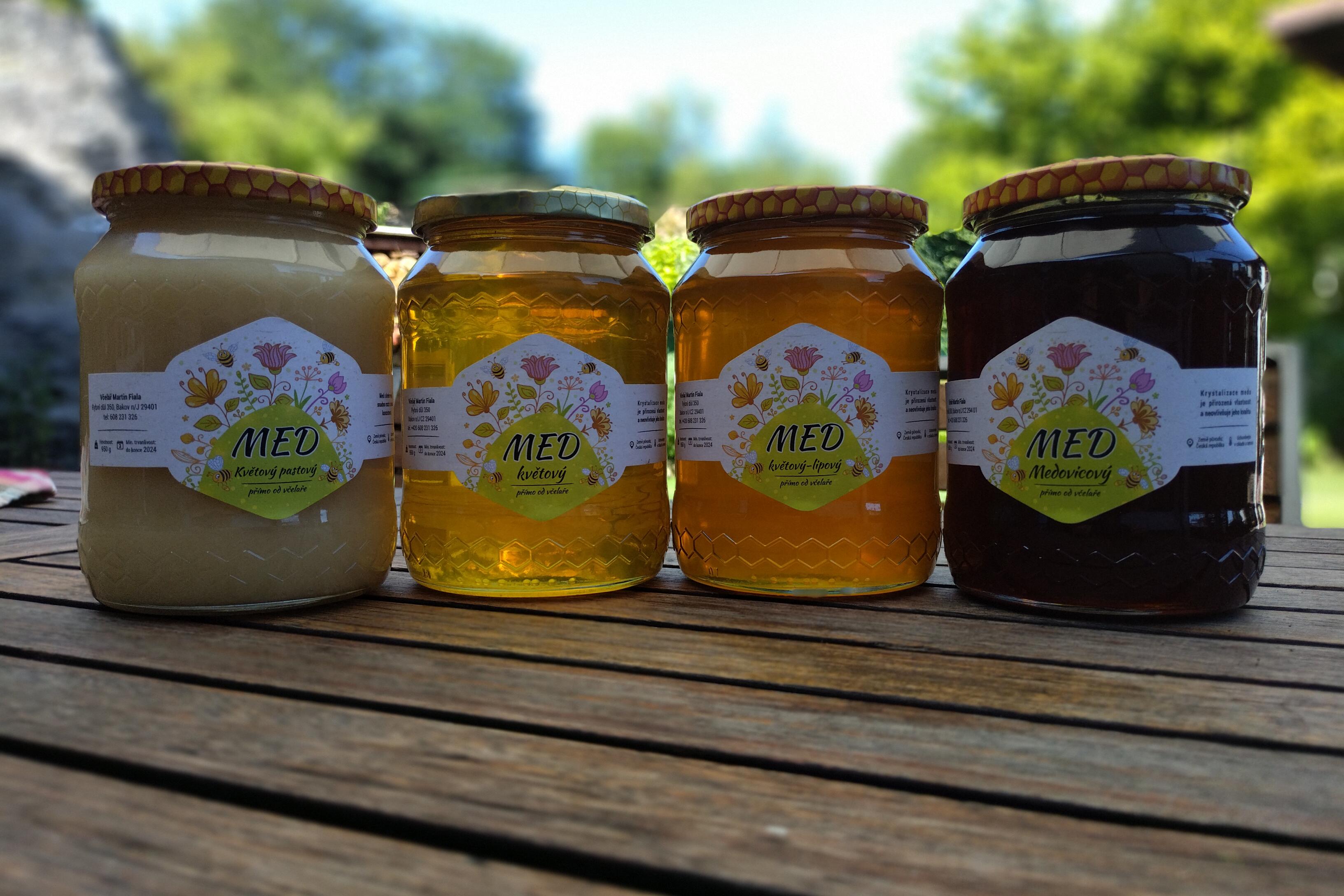 Prodej medu Bakov nad Jizerou