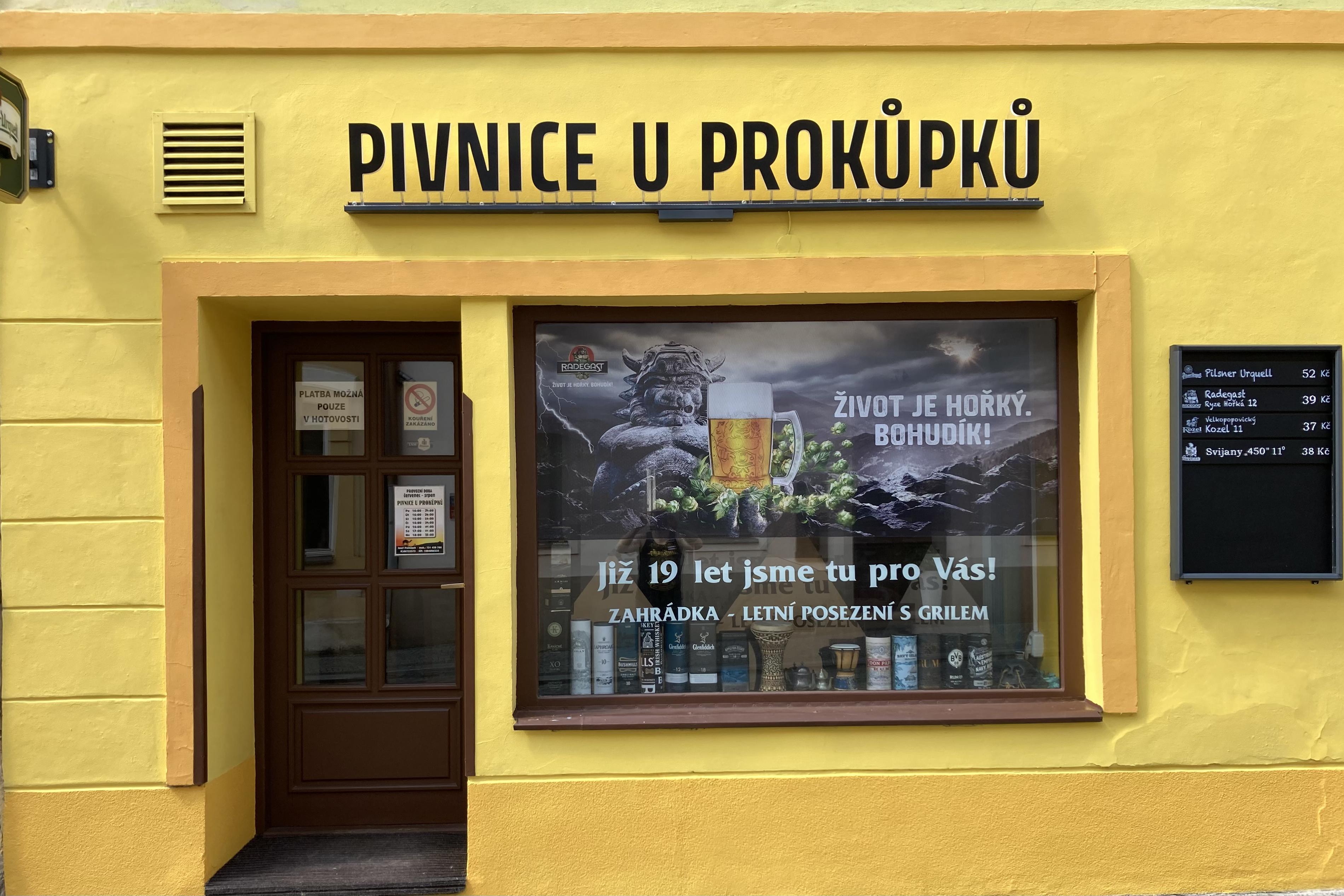 Pivnice U Prokůpků