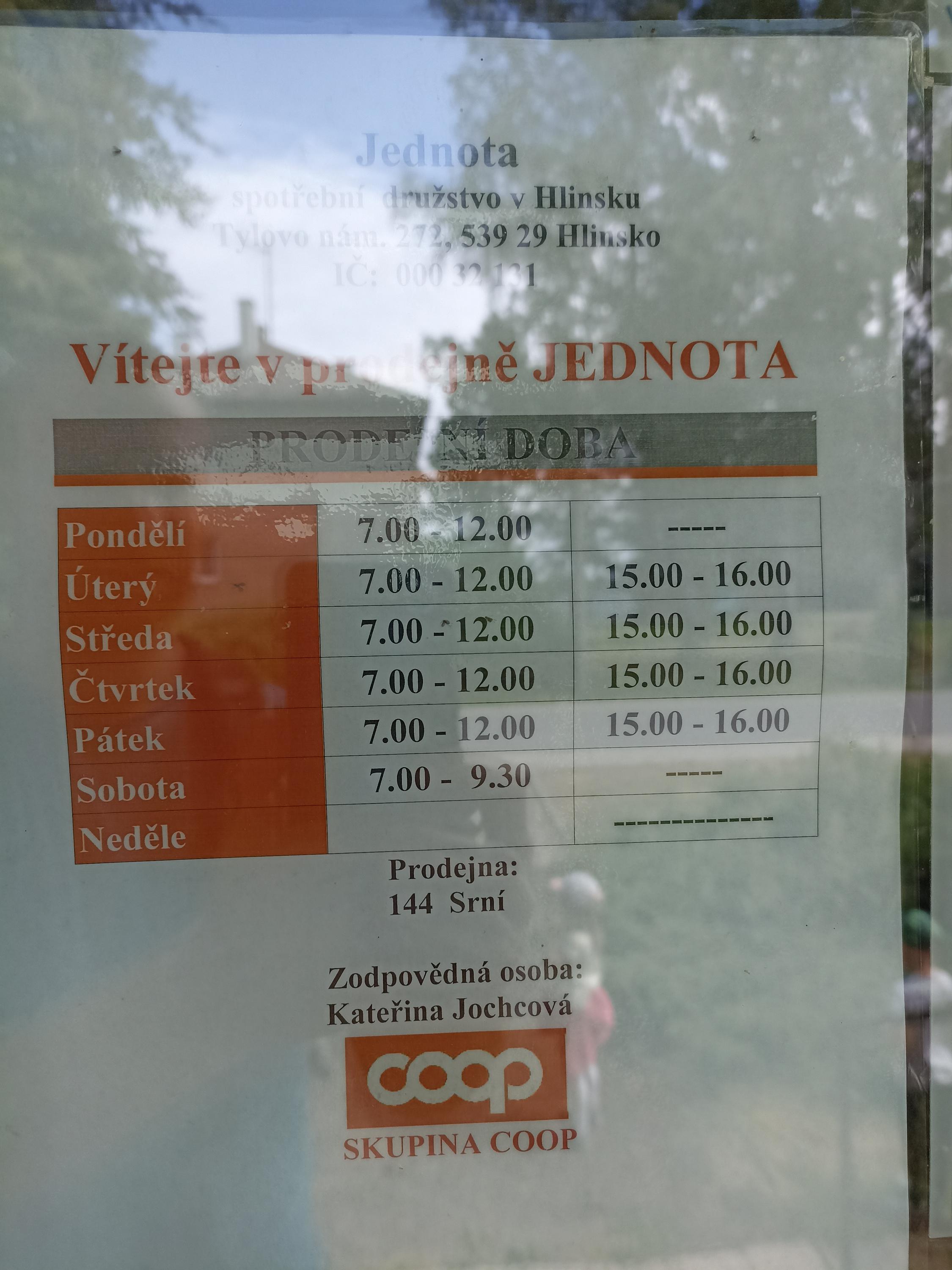 COOP - Jednota, spotřební družstvo Hlinsko foto 2