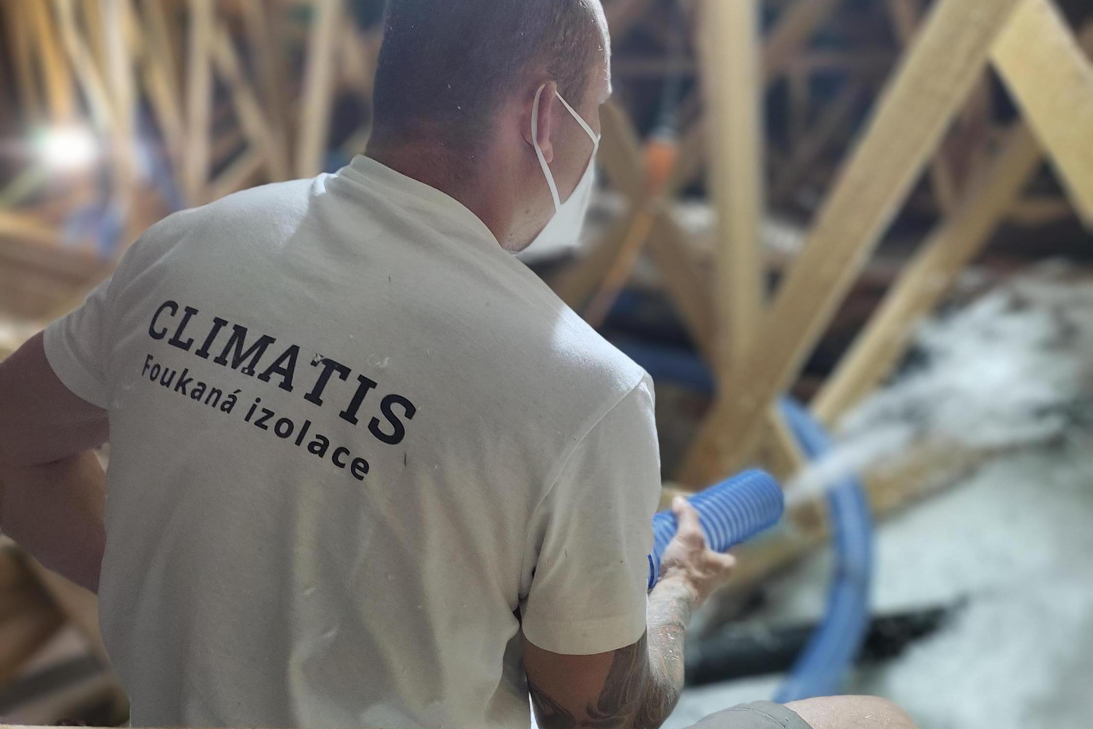 Foukaná izolace - Climatis