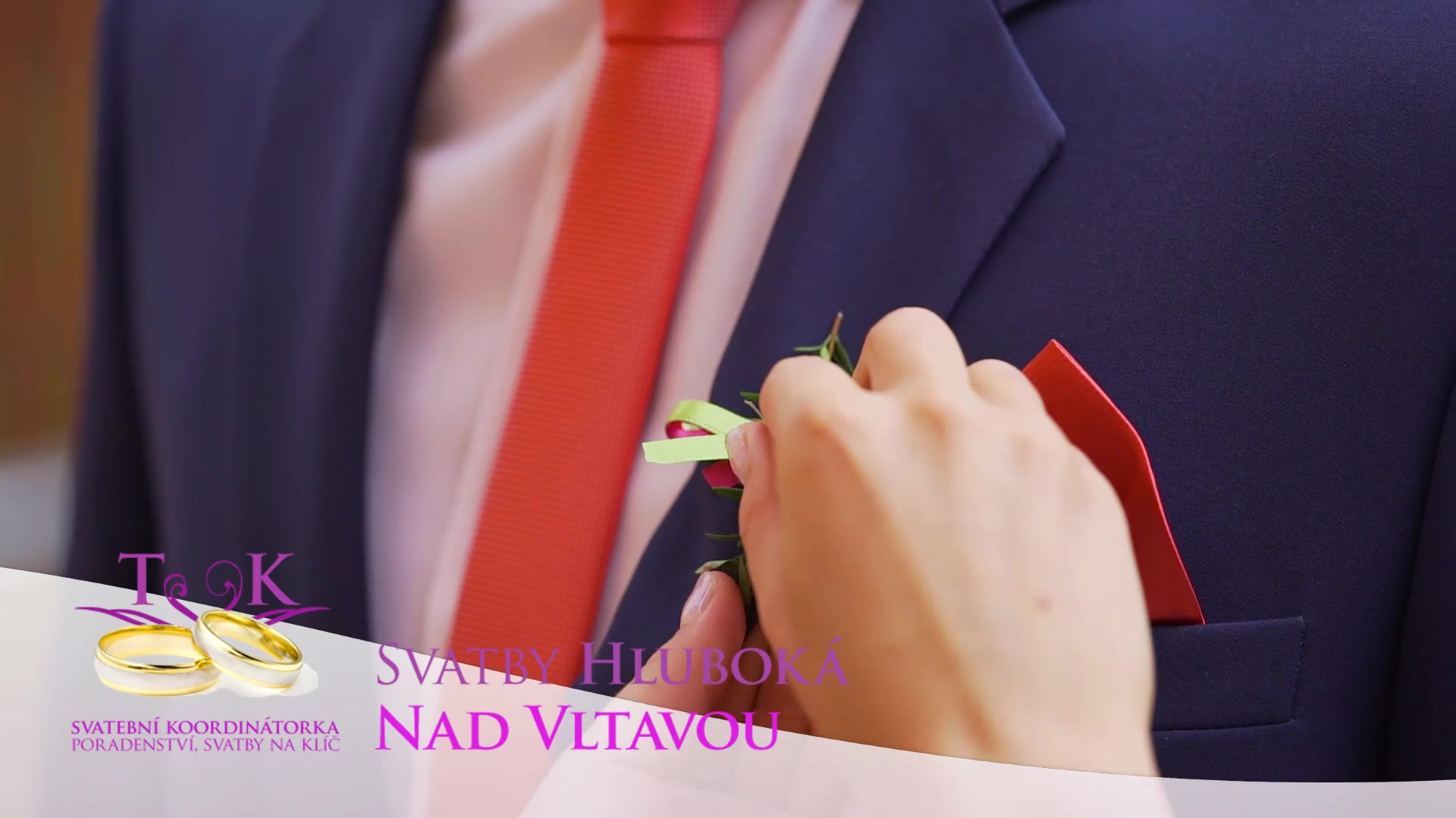 Svatba Hluboká nad Vltavou - svatební koordinátorka Bc. Tereza Kadlecová foto 2 (náhled videa)