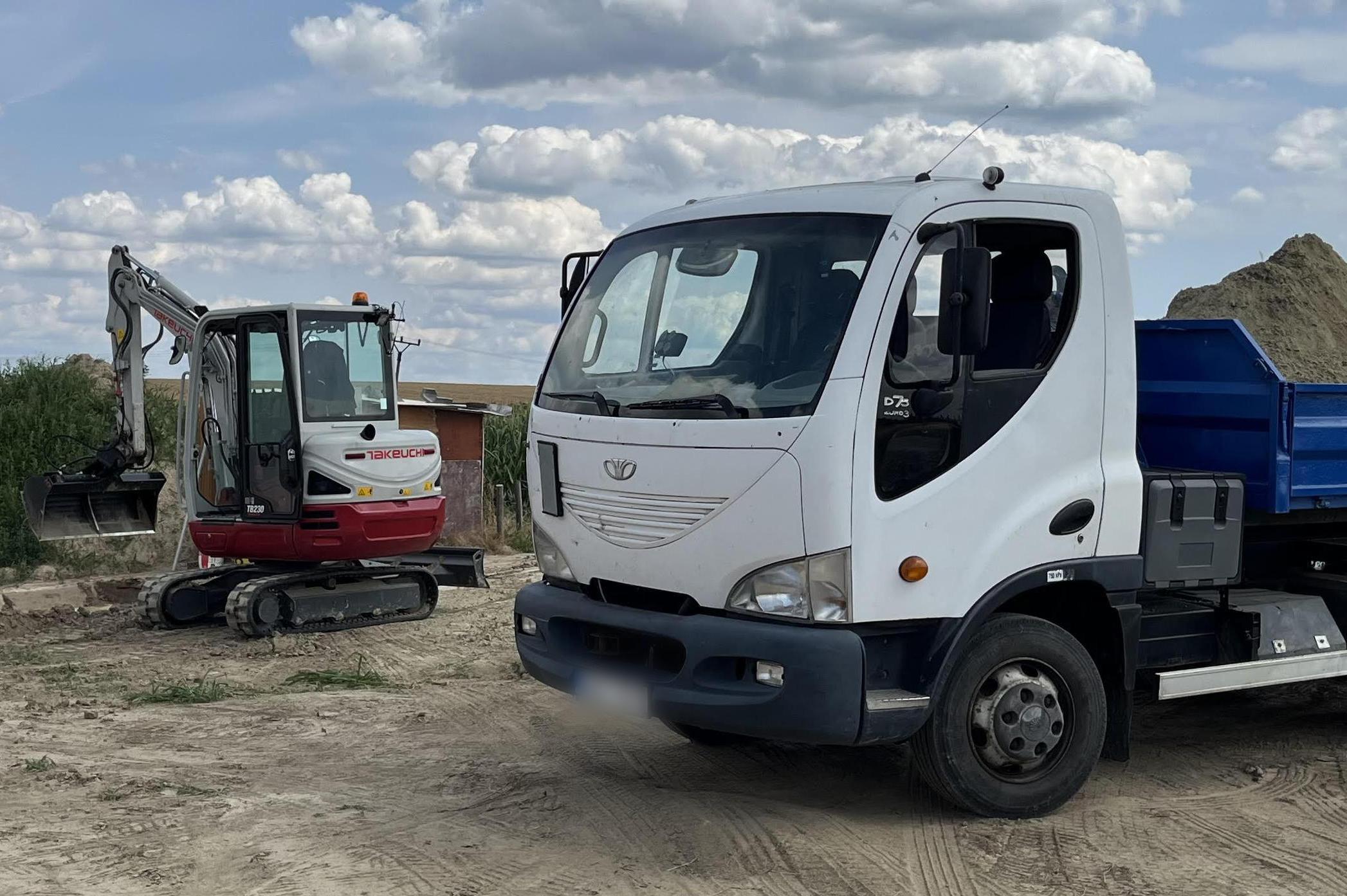 Zemní a výkopové práce Milan Hrubý