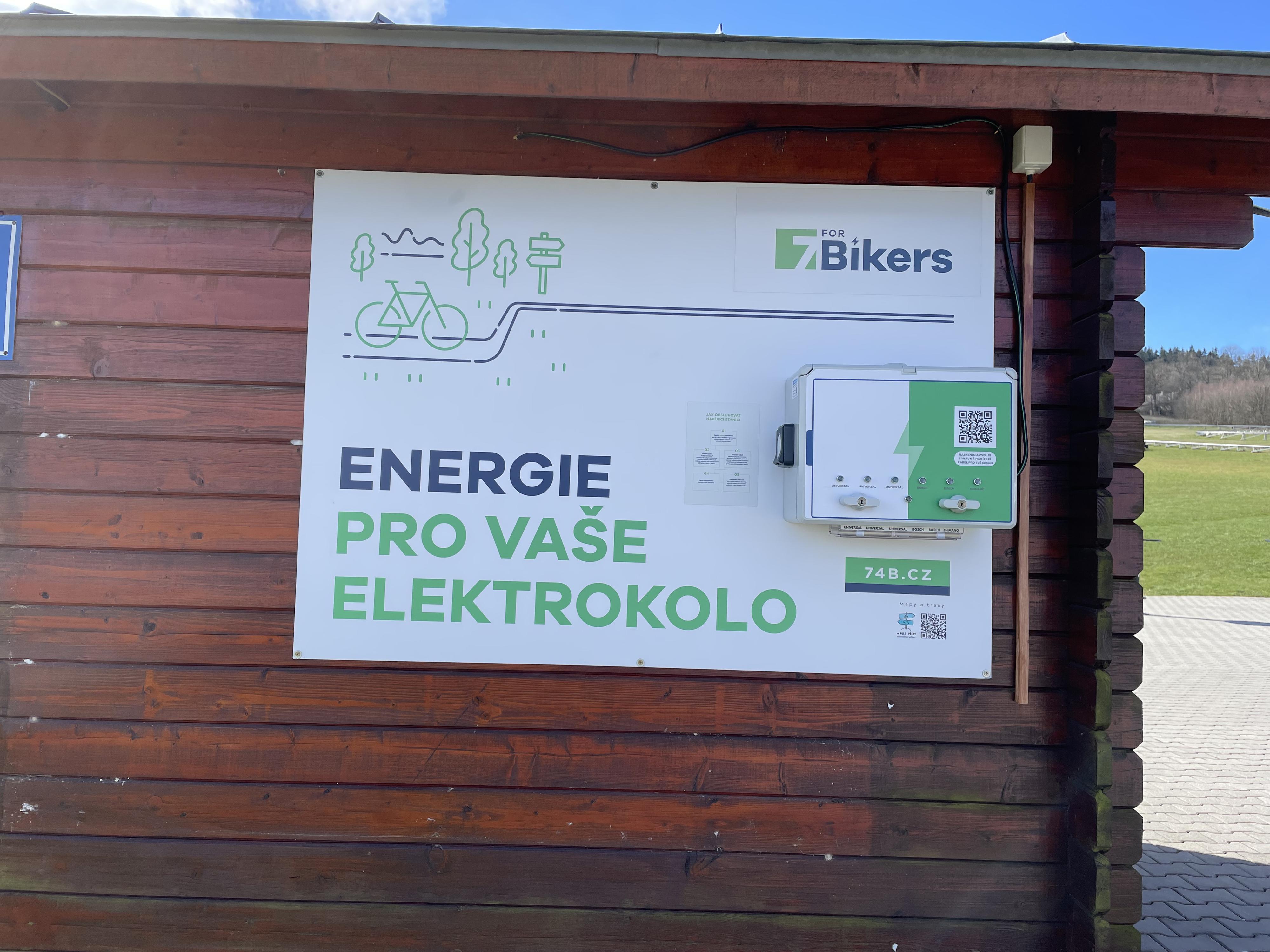 Nabíjecí stanice Areál Obří sud Javorník foto 3