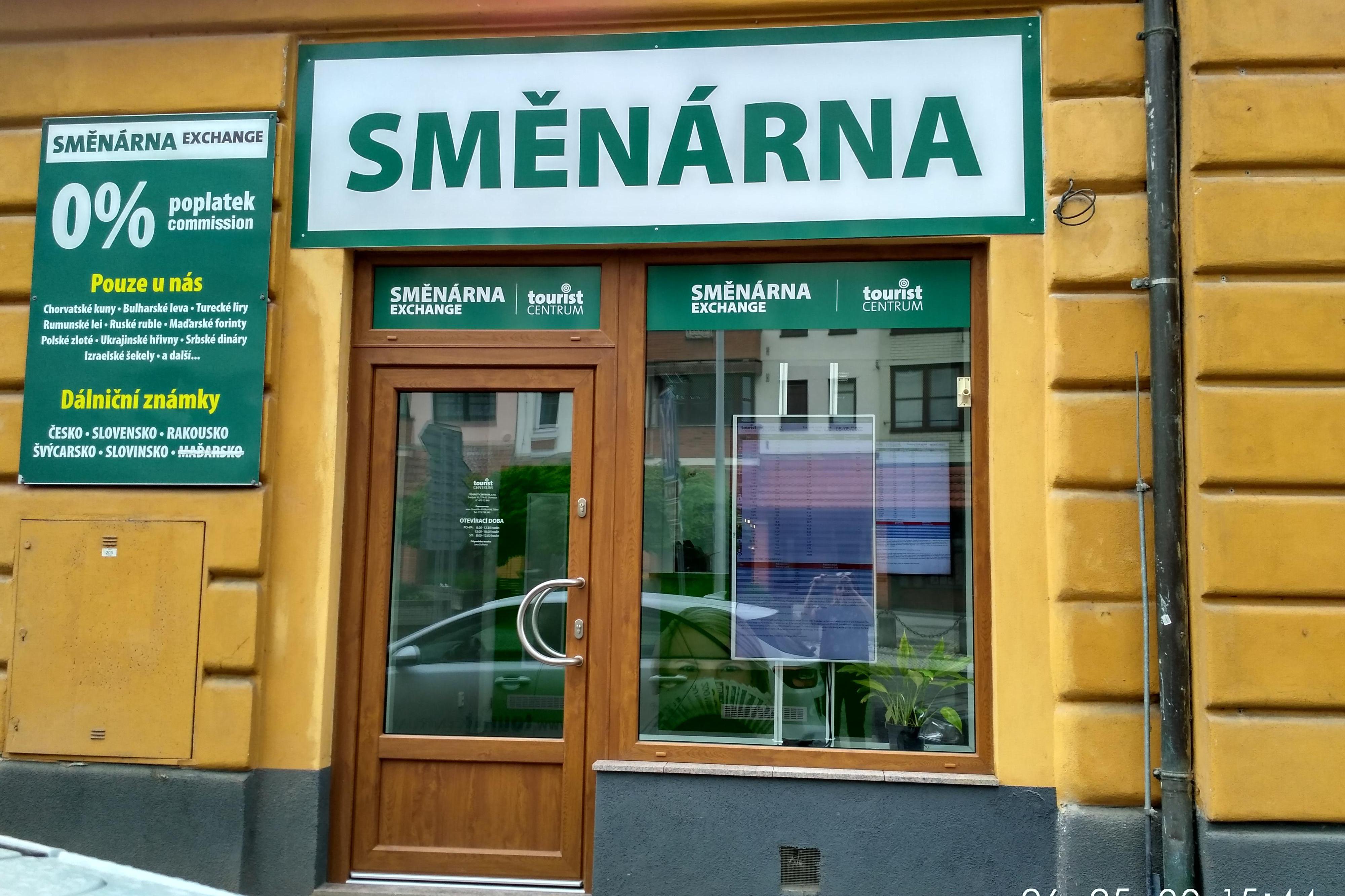 Směnárna Tourist centrum