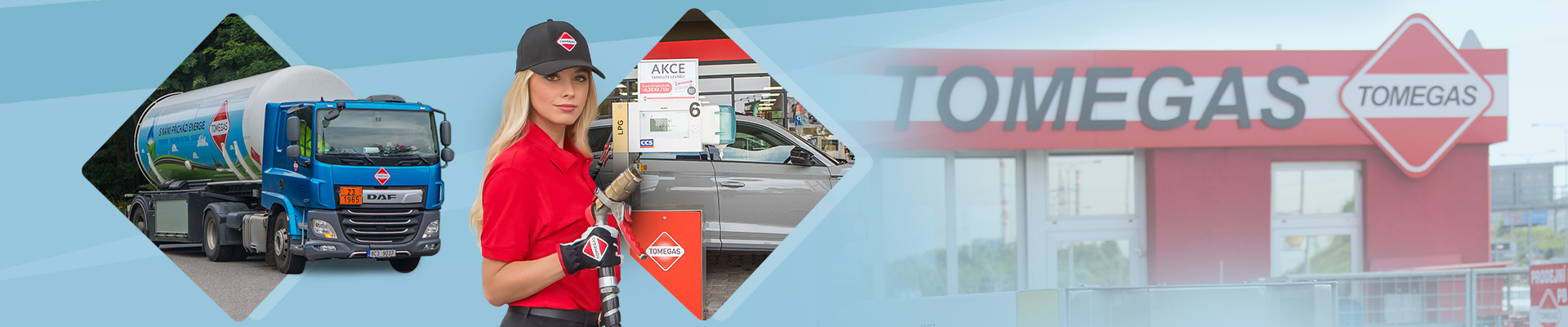 Úvodní obrázek Čerpací stanice TOMEGAS