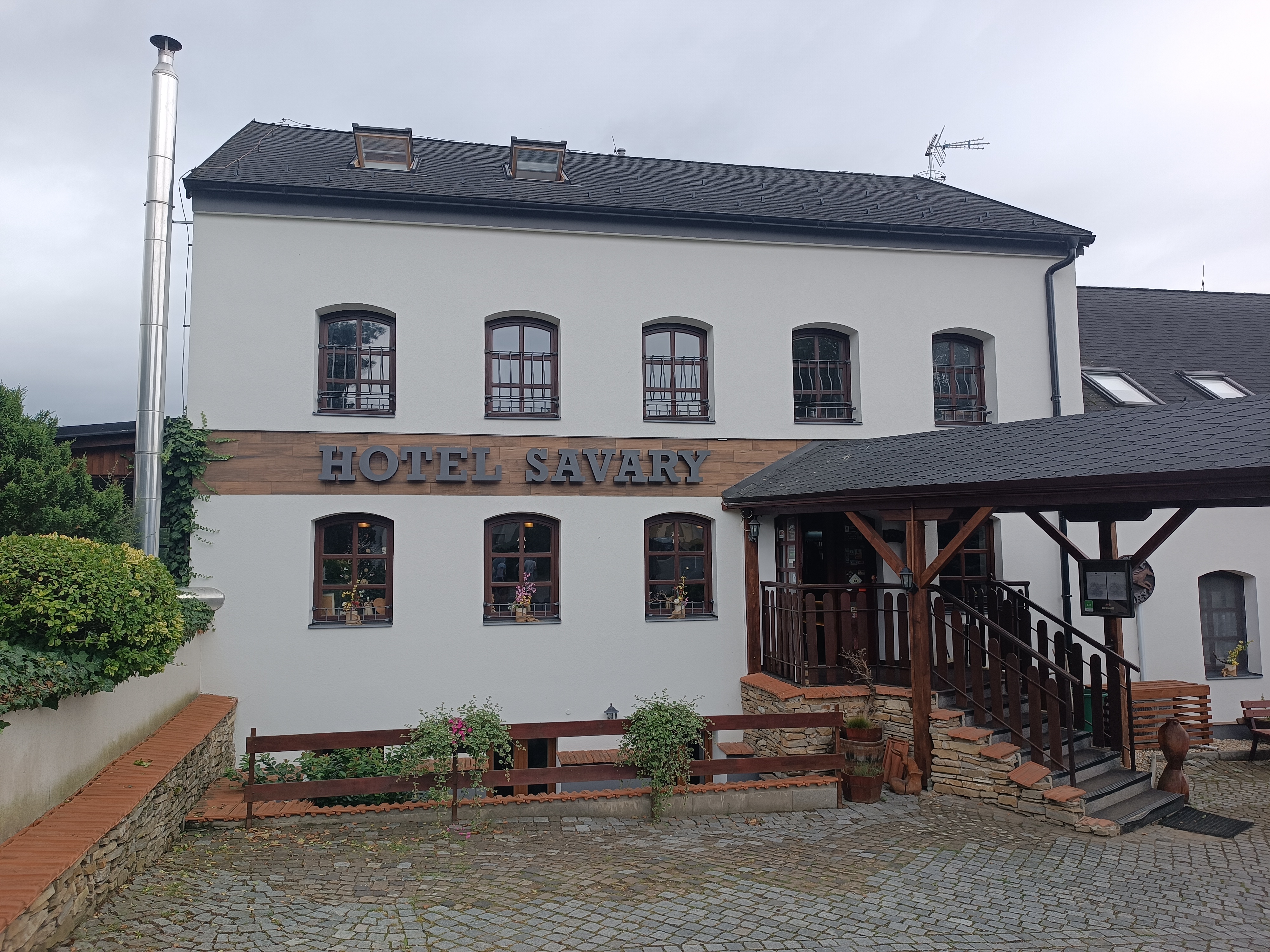 Restaurace hotelu Savary