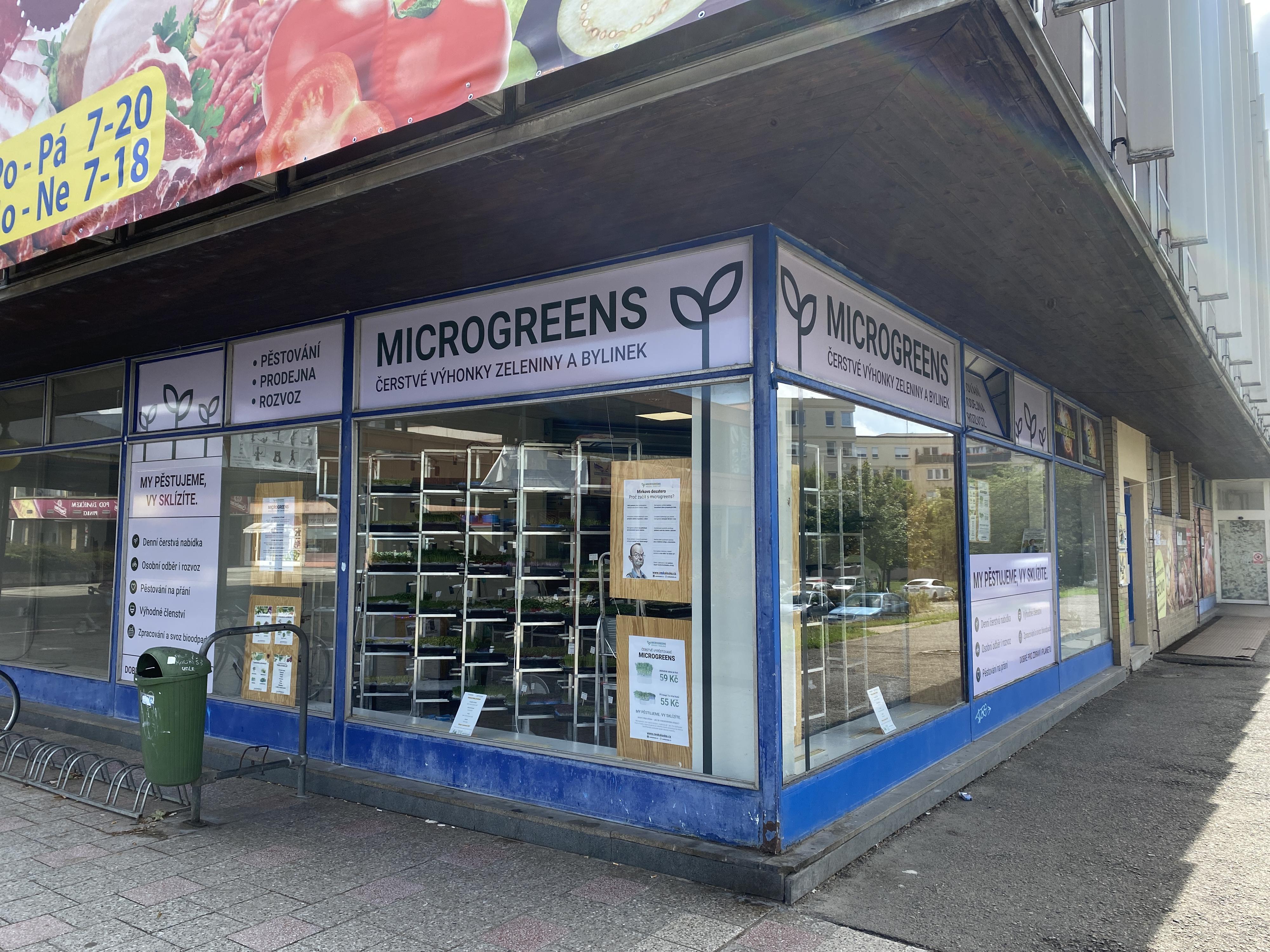 Microgreens Česká louka