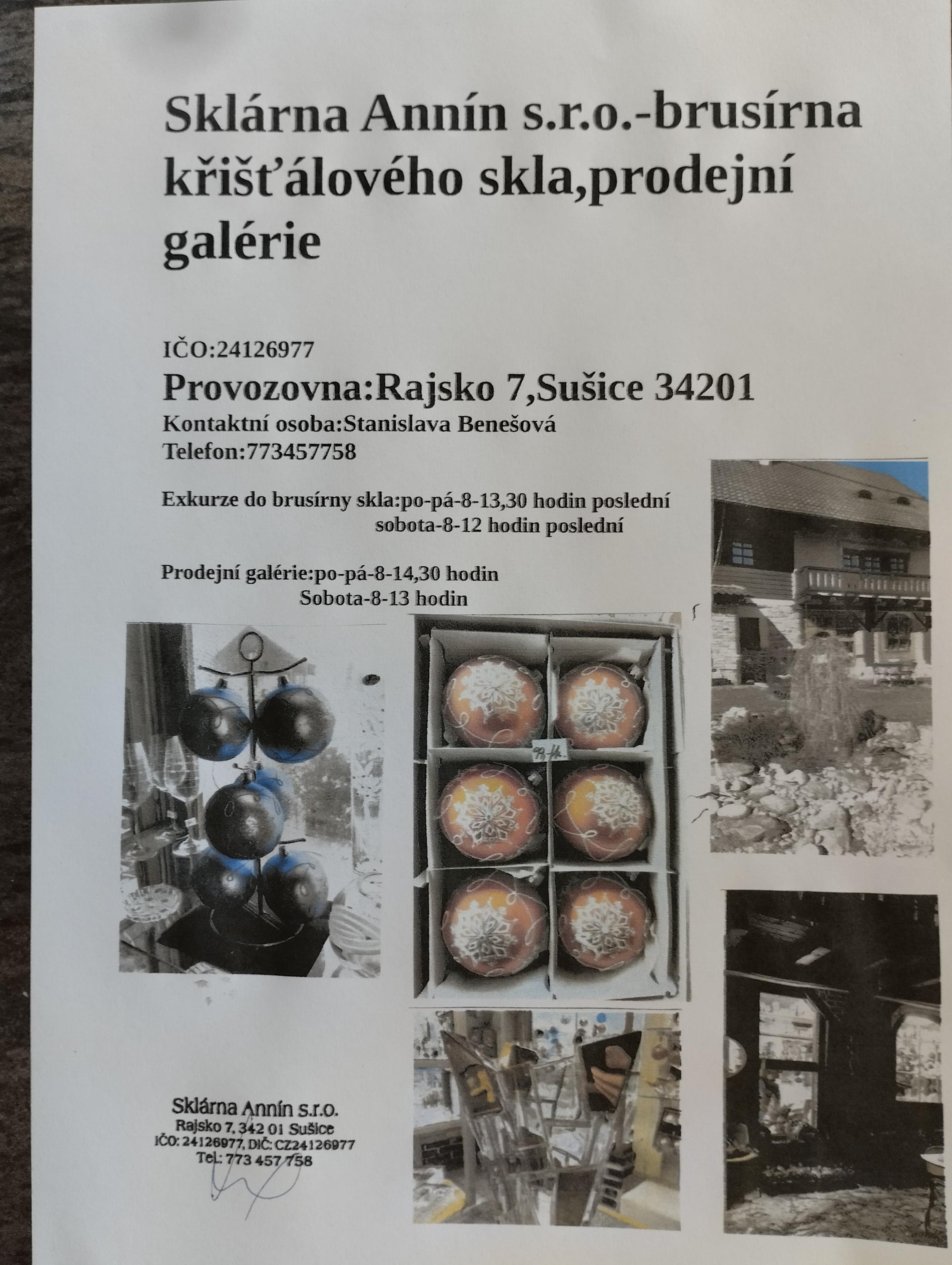 Sklárna Annín s.r.o. foto 6