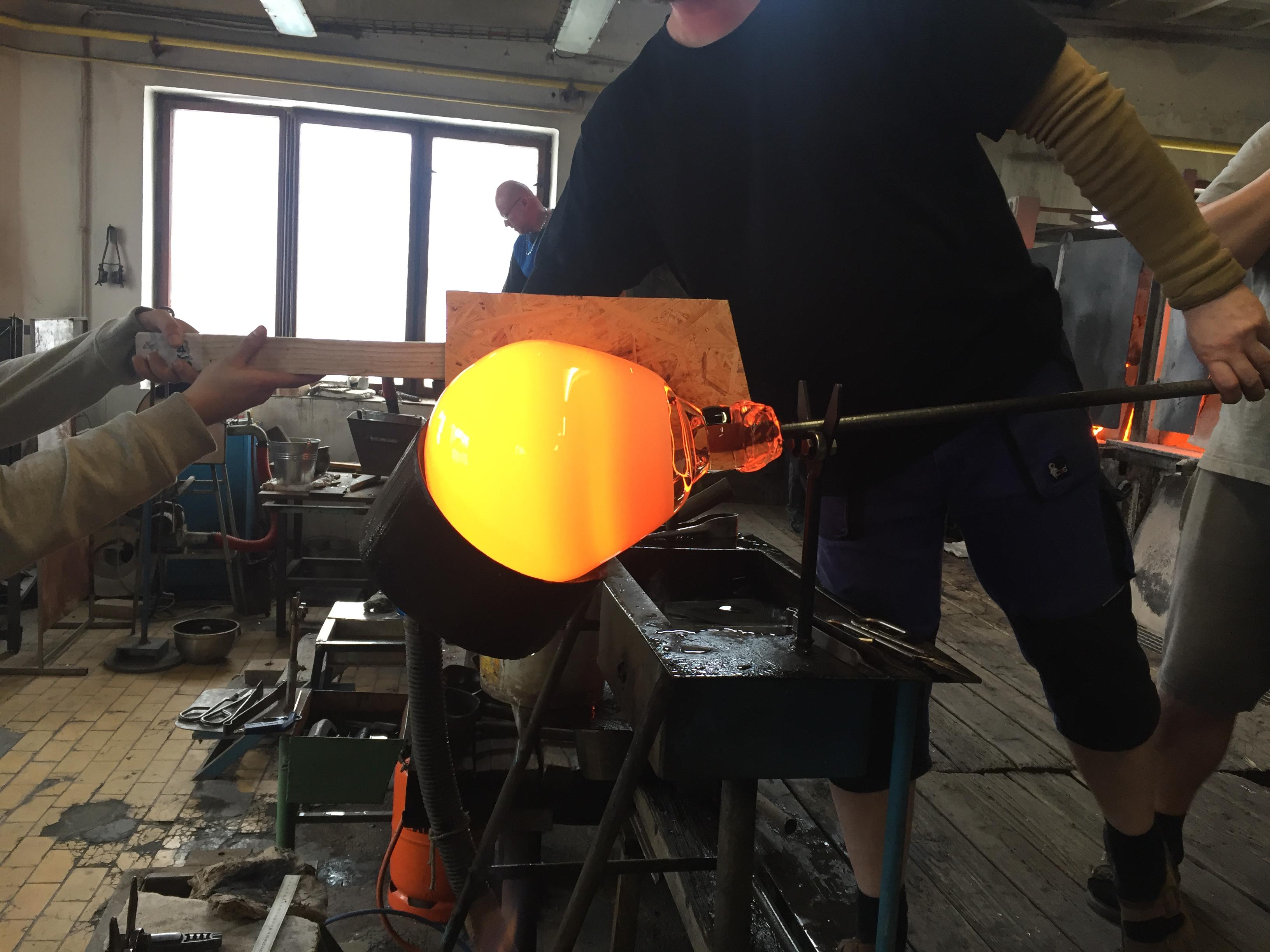 Exkurze do skláren foto 5