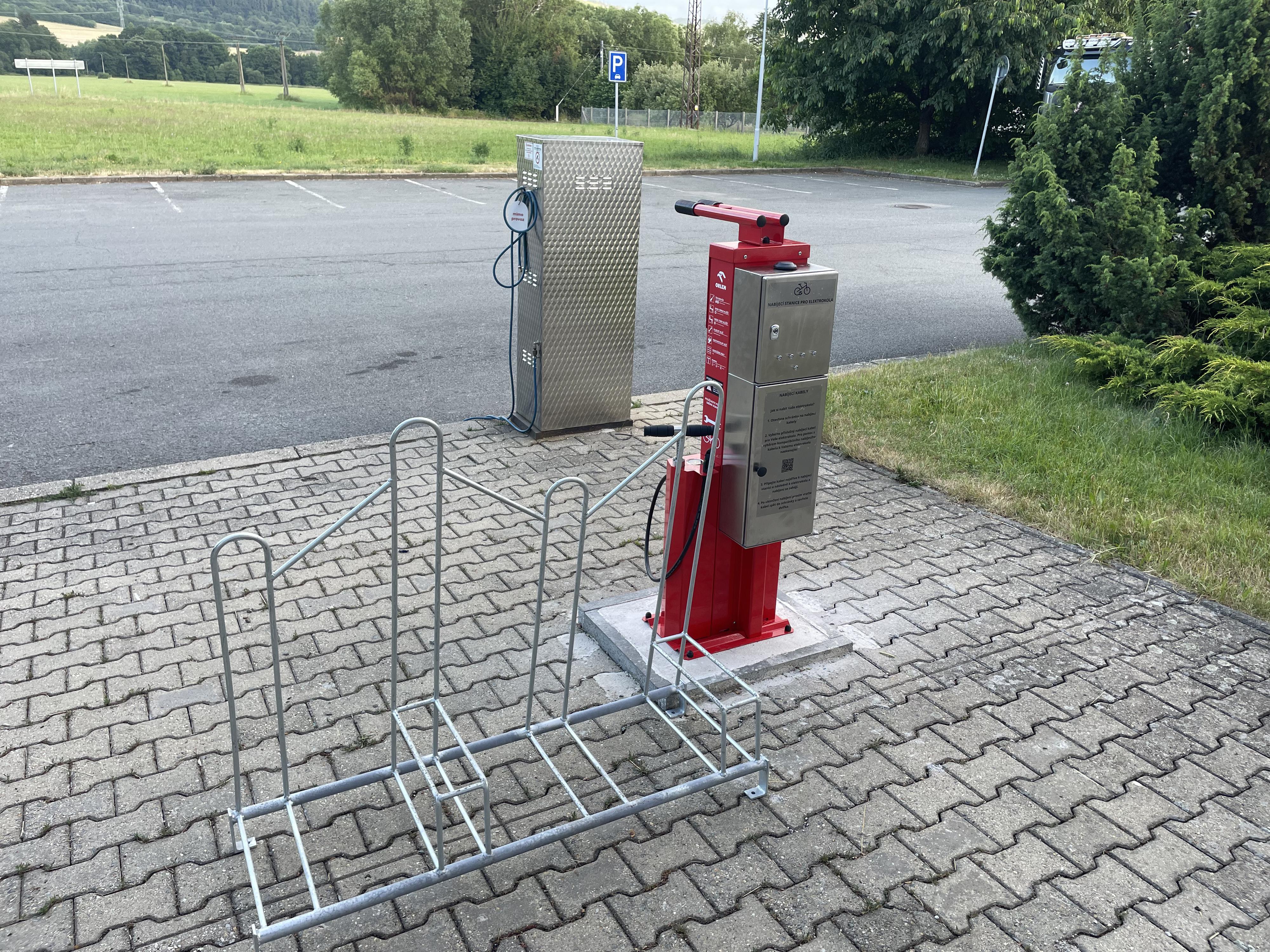 Nabíjecí stanice ČS ORLEN Velké Losiny foto 4