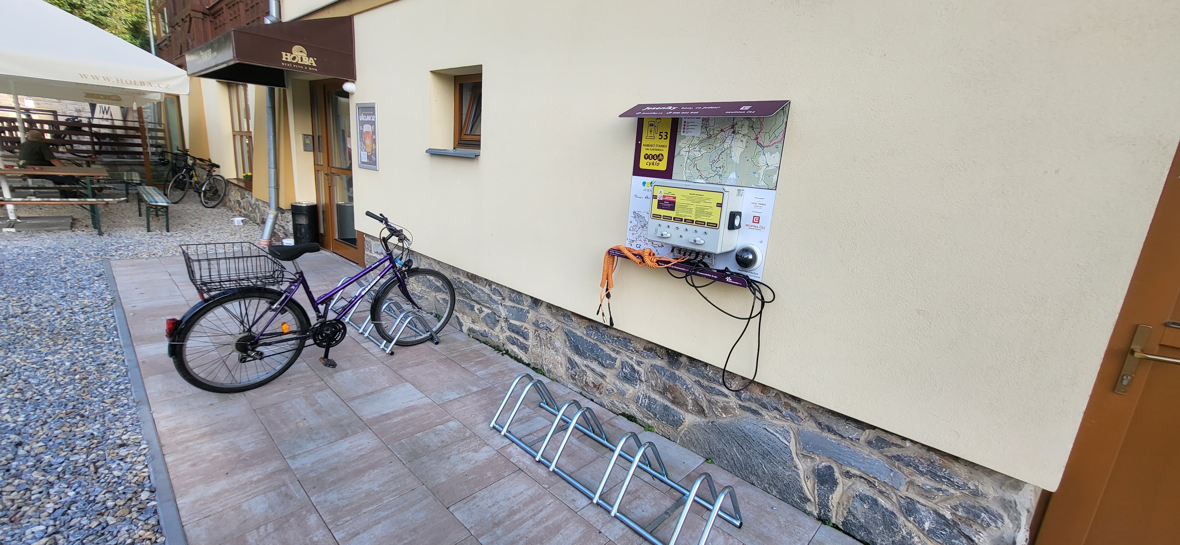Nabíjecí stanice Hotel Praděd Zlaté Hory