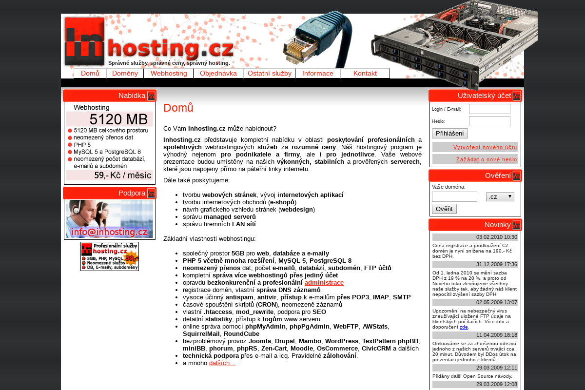 Inhosting.cz