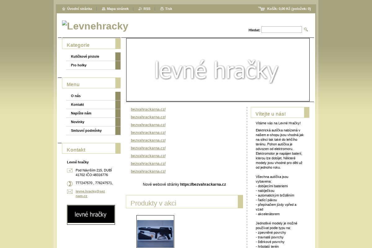 Levnehracky.webnode.cz foto 1
