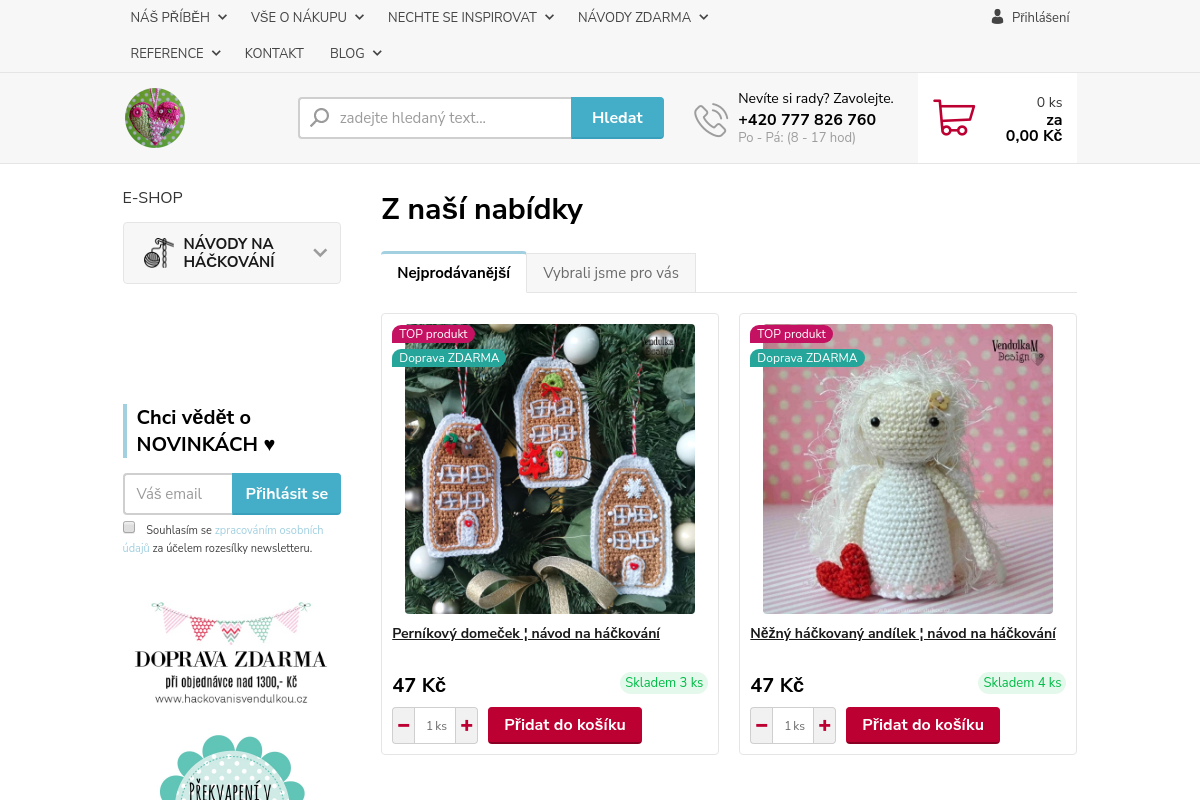 Hackovanisvendulkou.cz