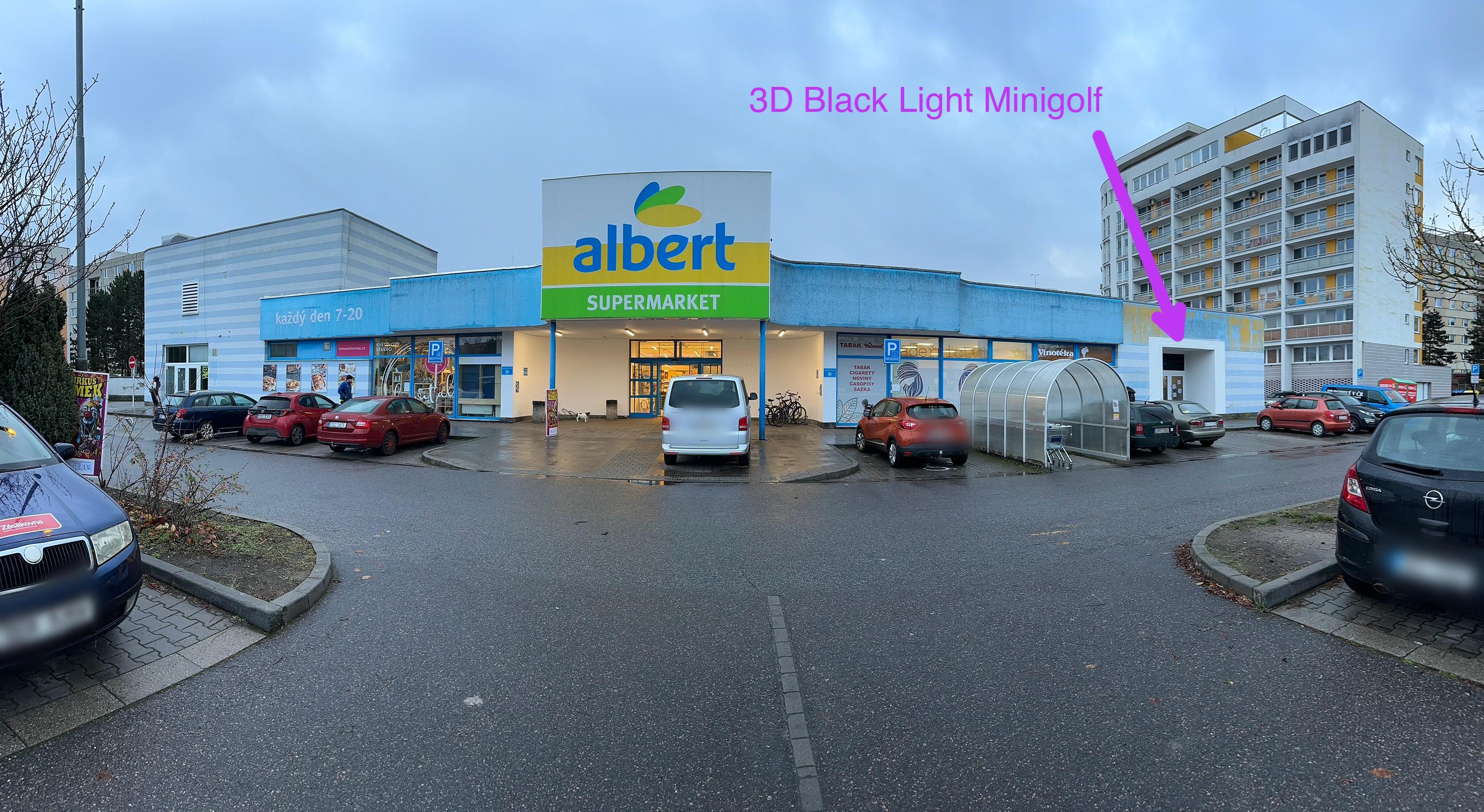 3D Black Light Minigolf foto 4