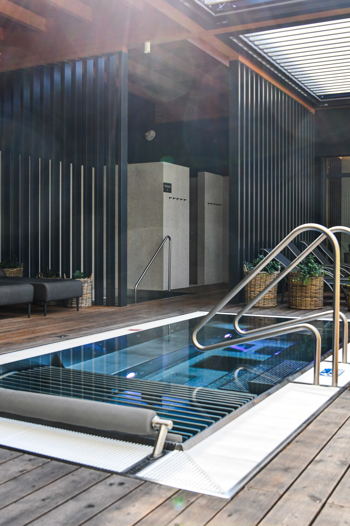 Vstup do wellness centra