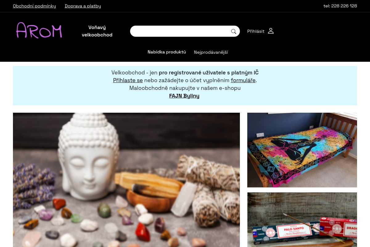 AROM - aromaterapie z Británie