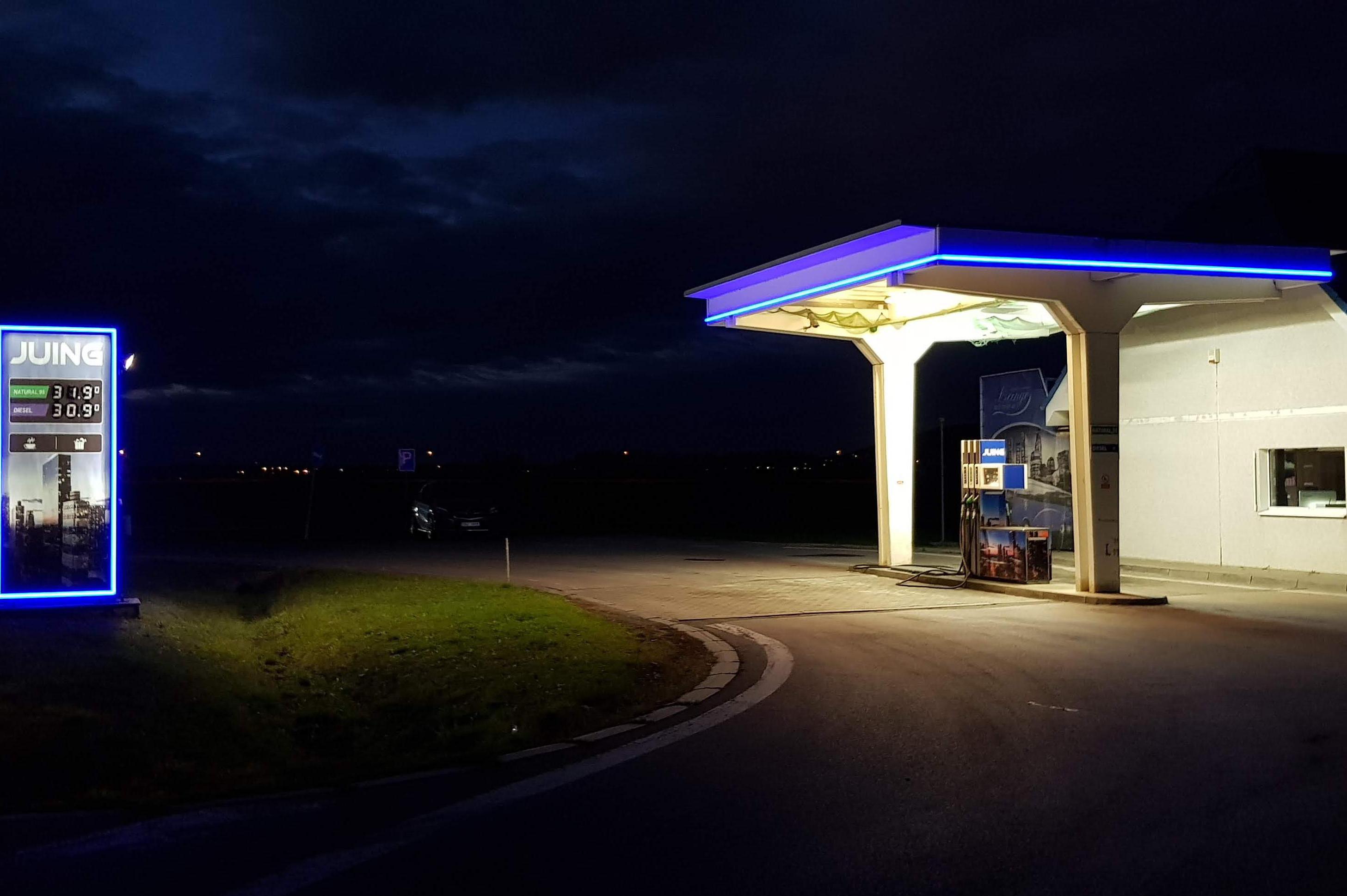 Čerpací stanice JUING