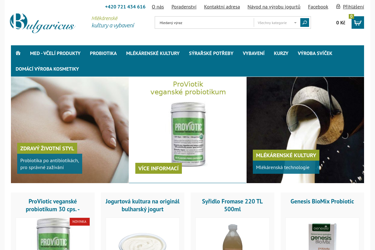 Bulgaricus - Mlékárenské kultury a vybavení foto 1