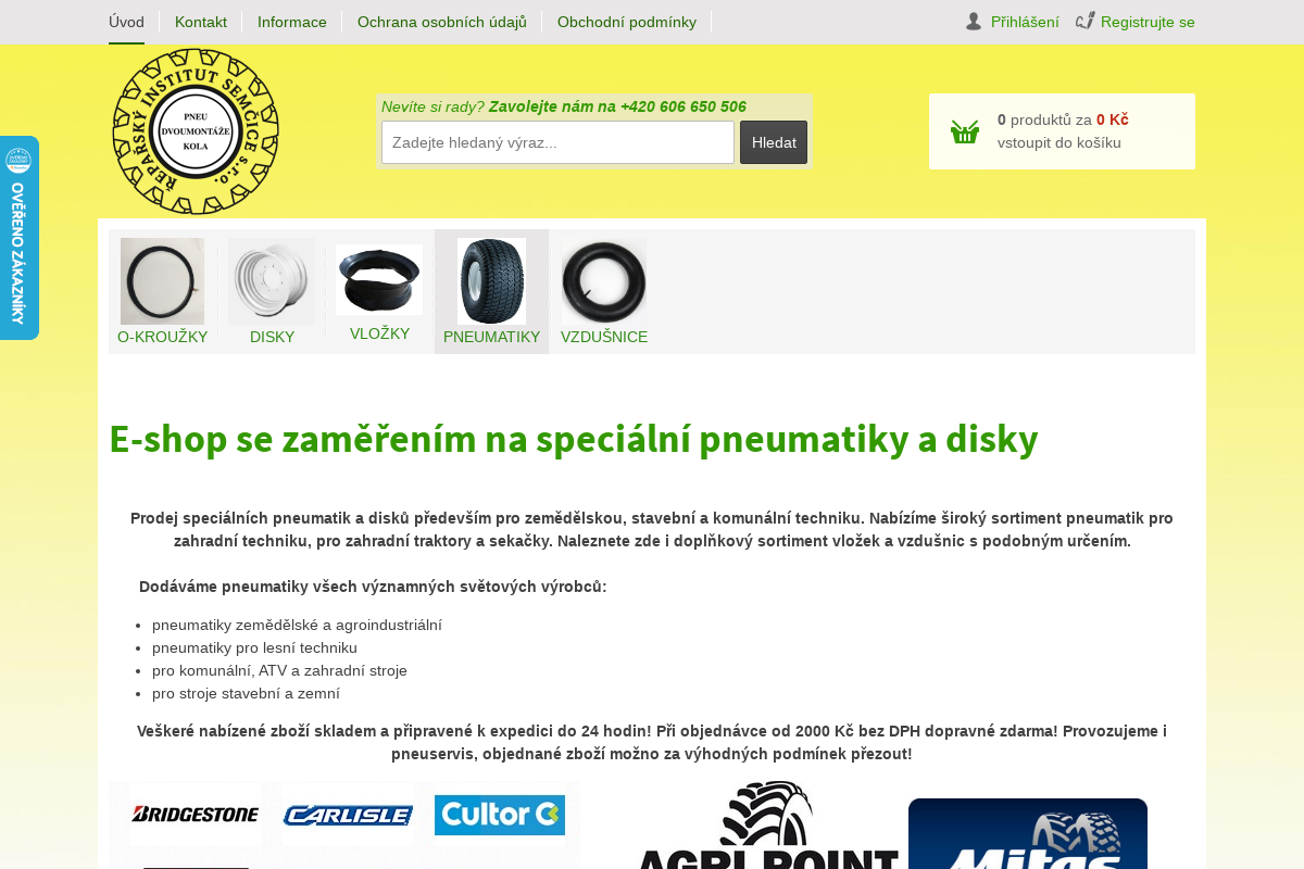 Shop.pneu-semcice.cz