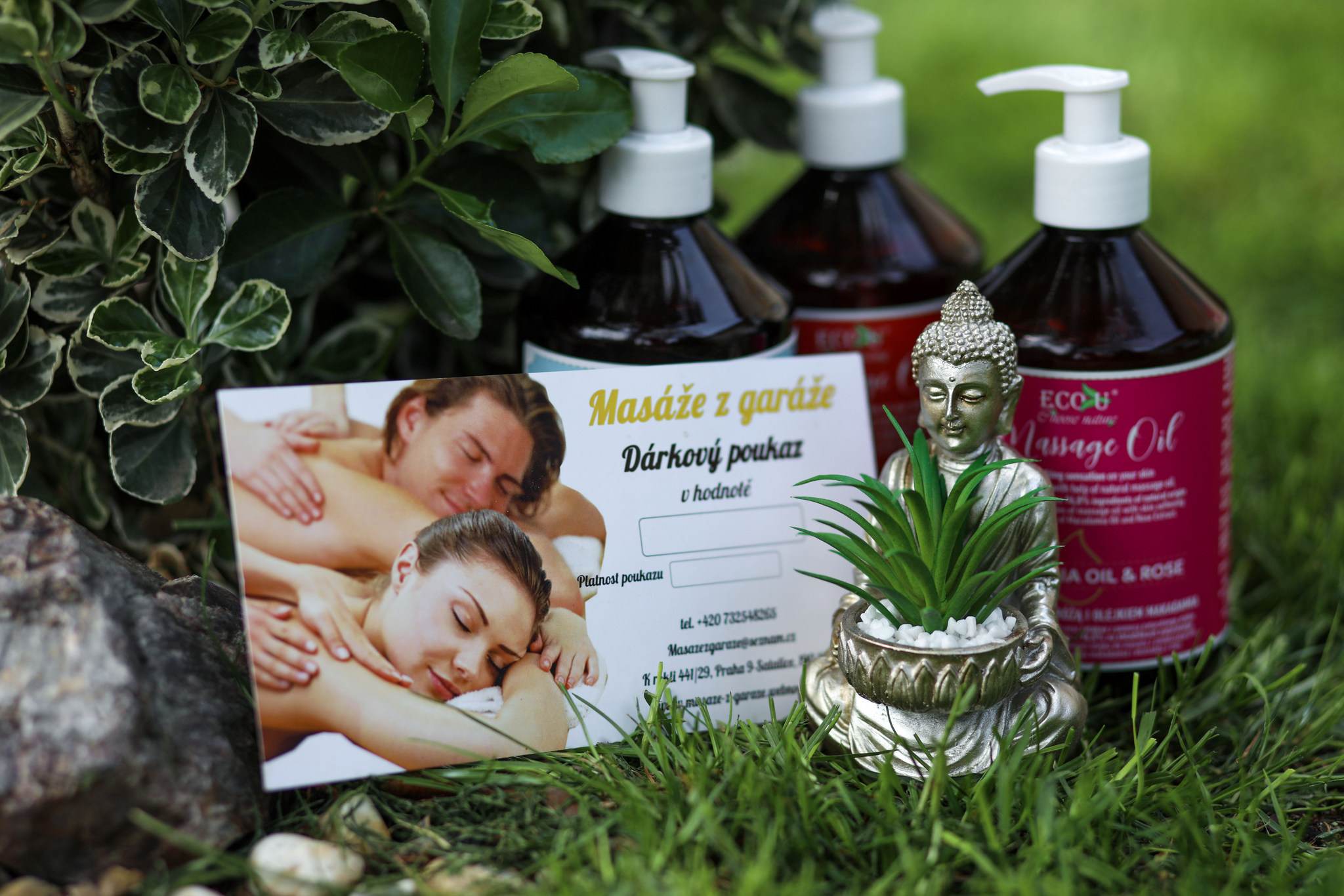 Dárkové poukazy na masáž