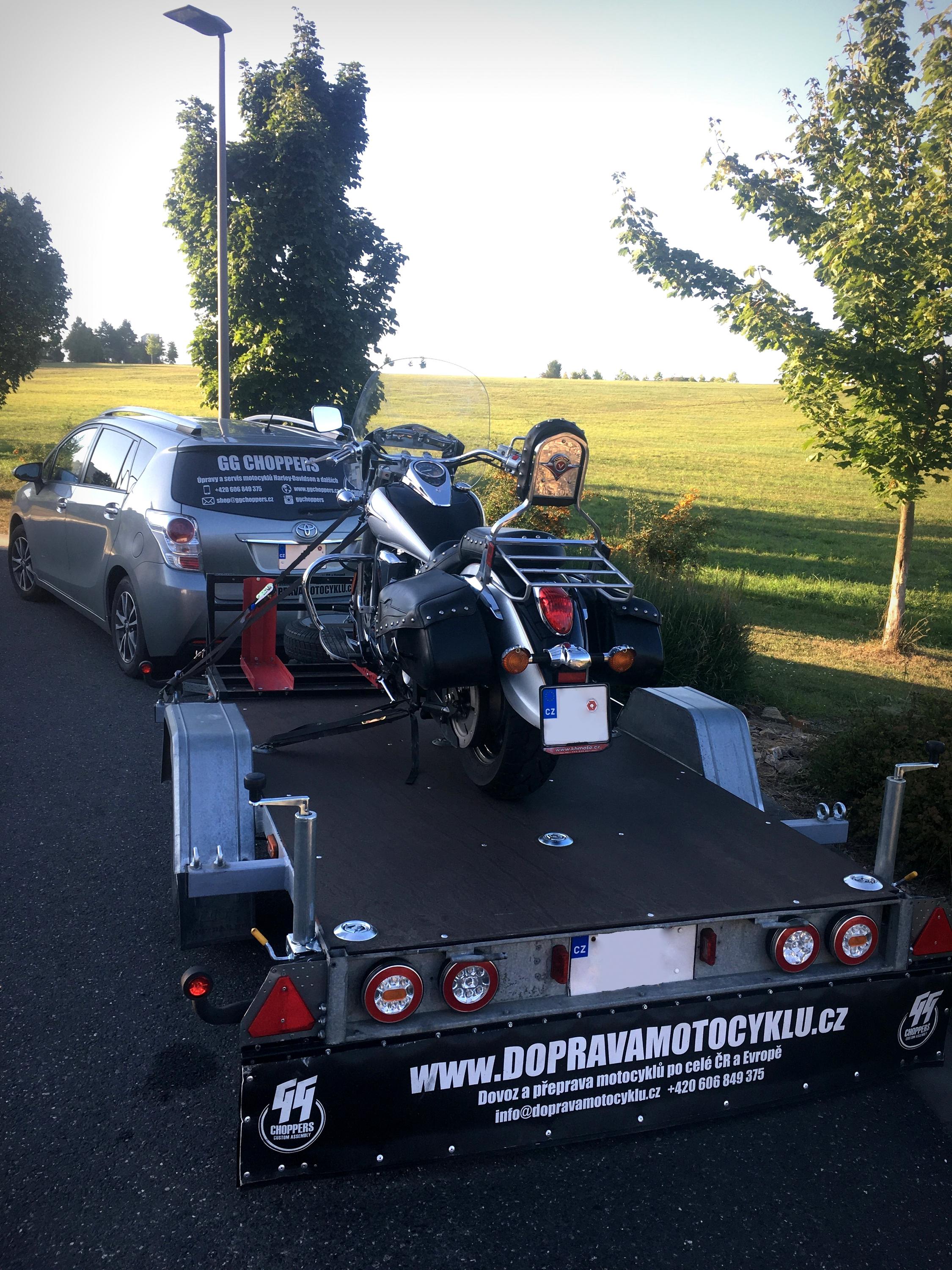 GG Choppers - Doprava motocyklů foto 3