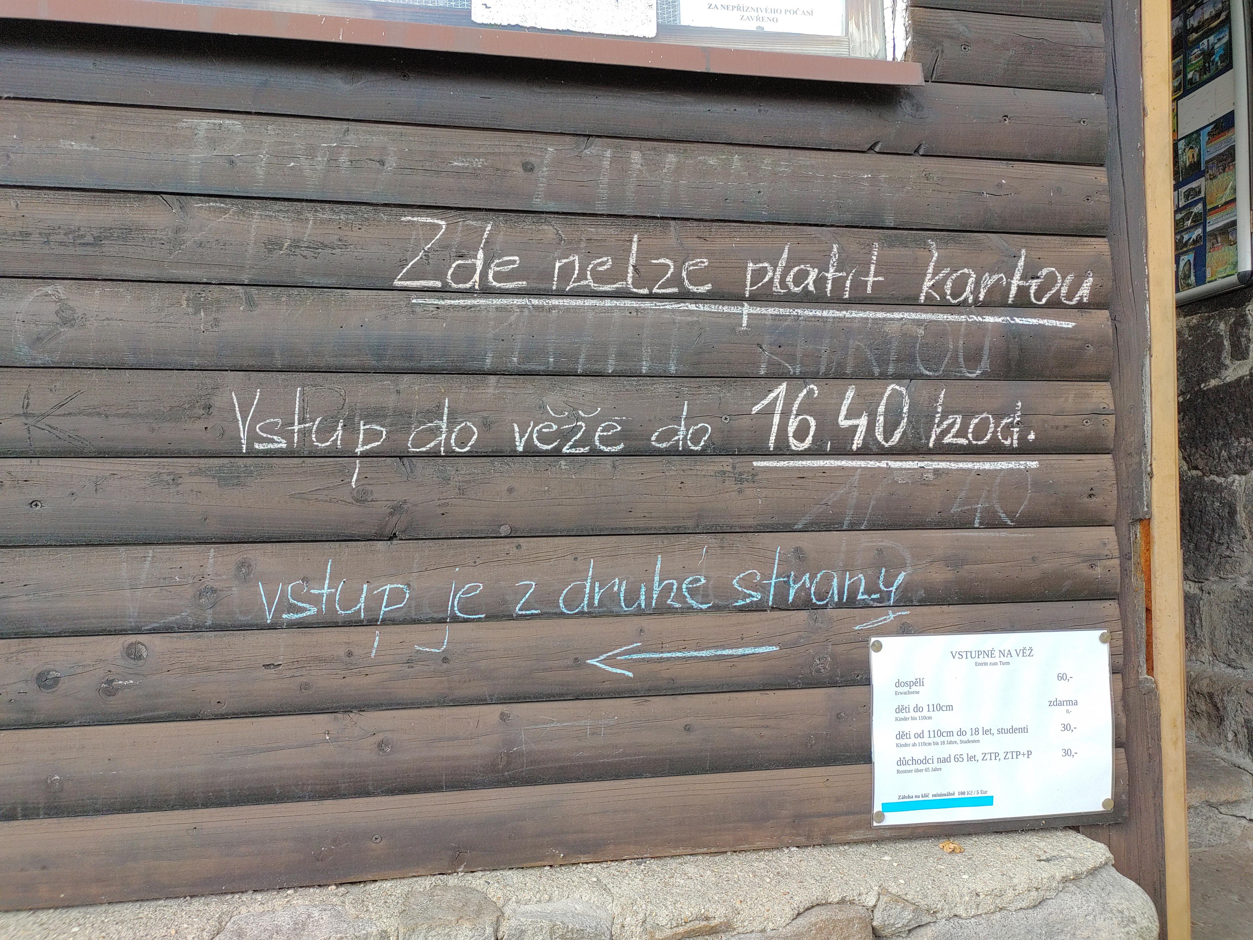 Občerstvení Rozhledna Děčínský Sněžník foto 3