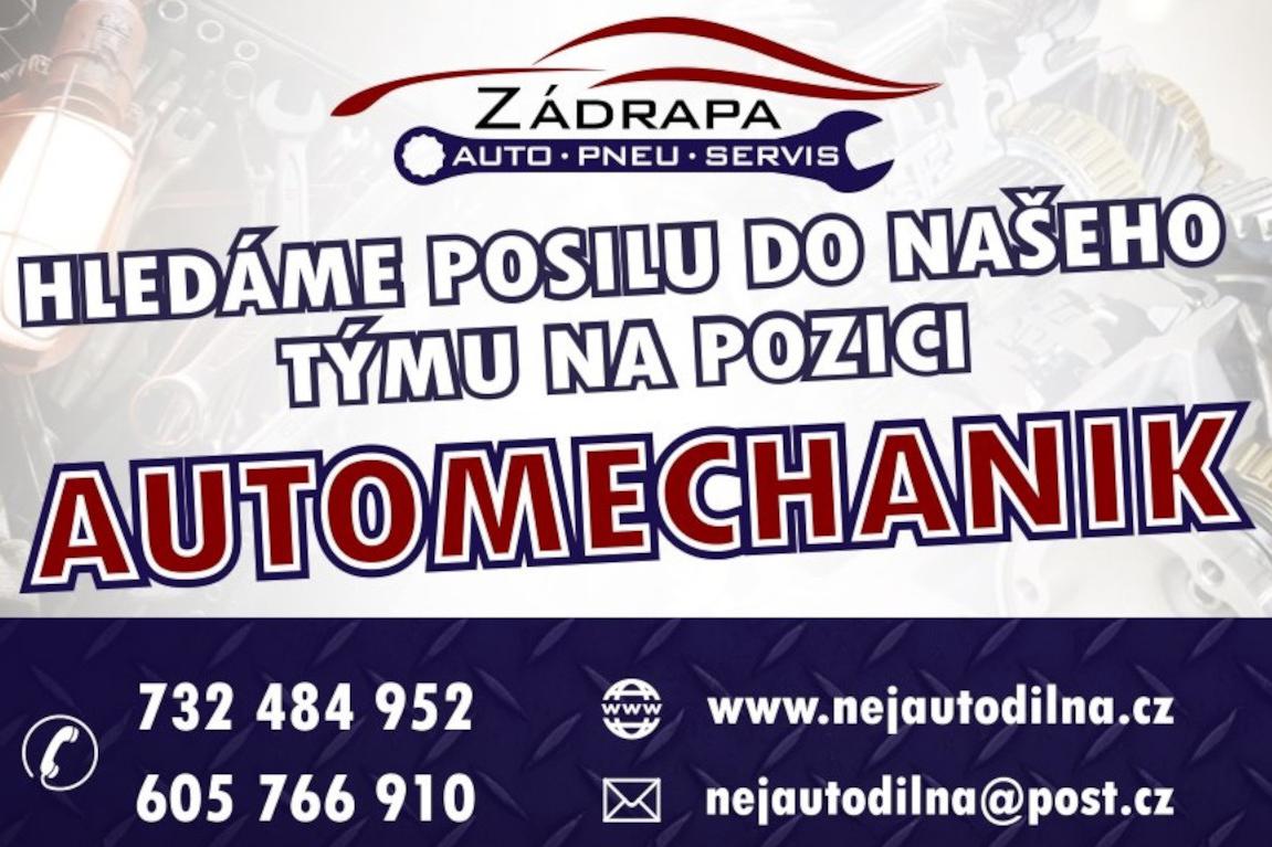 Hledá se automechanik / automechanička!