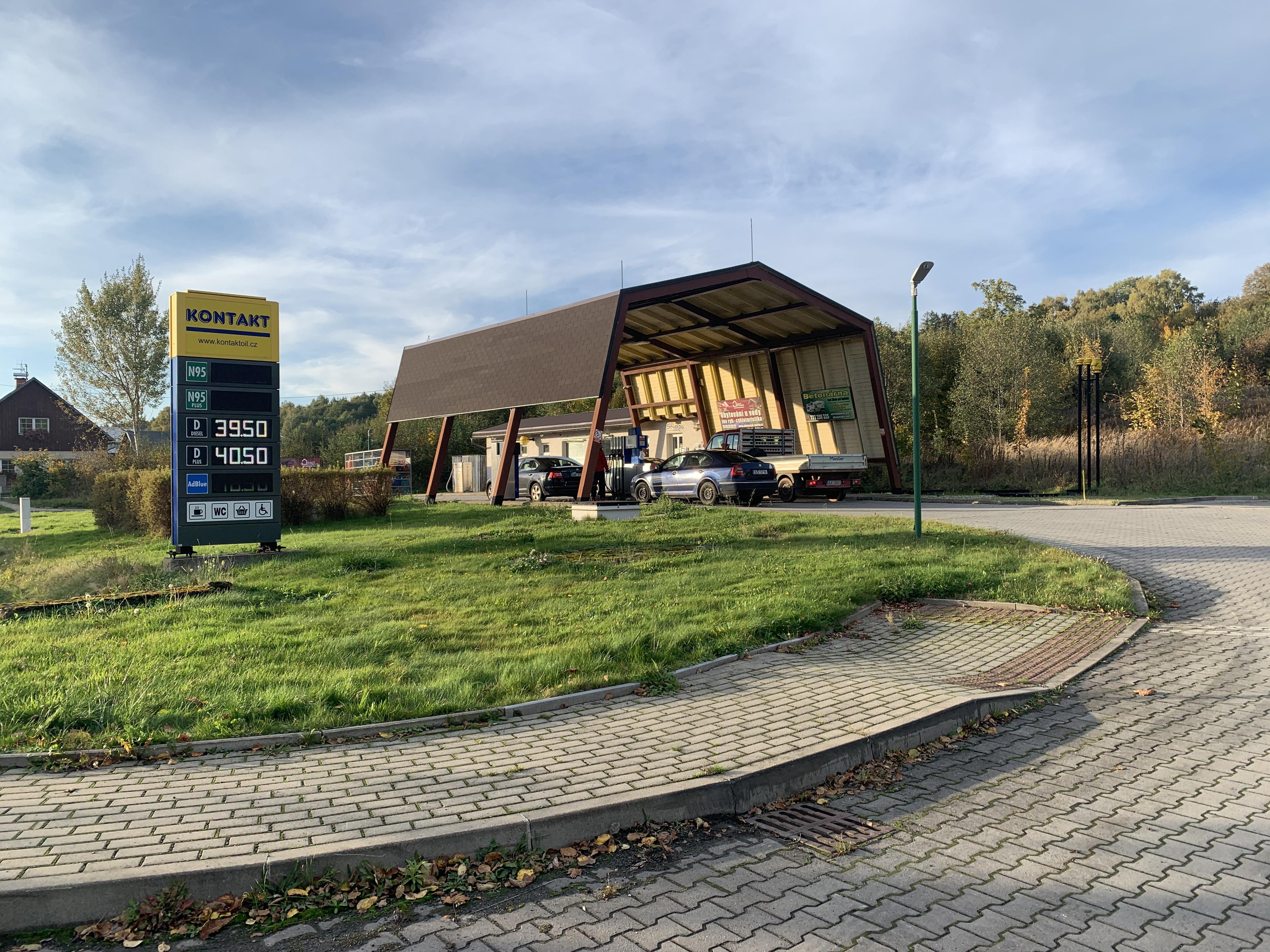 Čerpací stanice KONTAKT