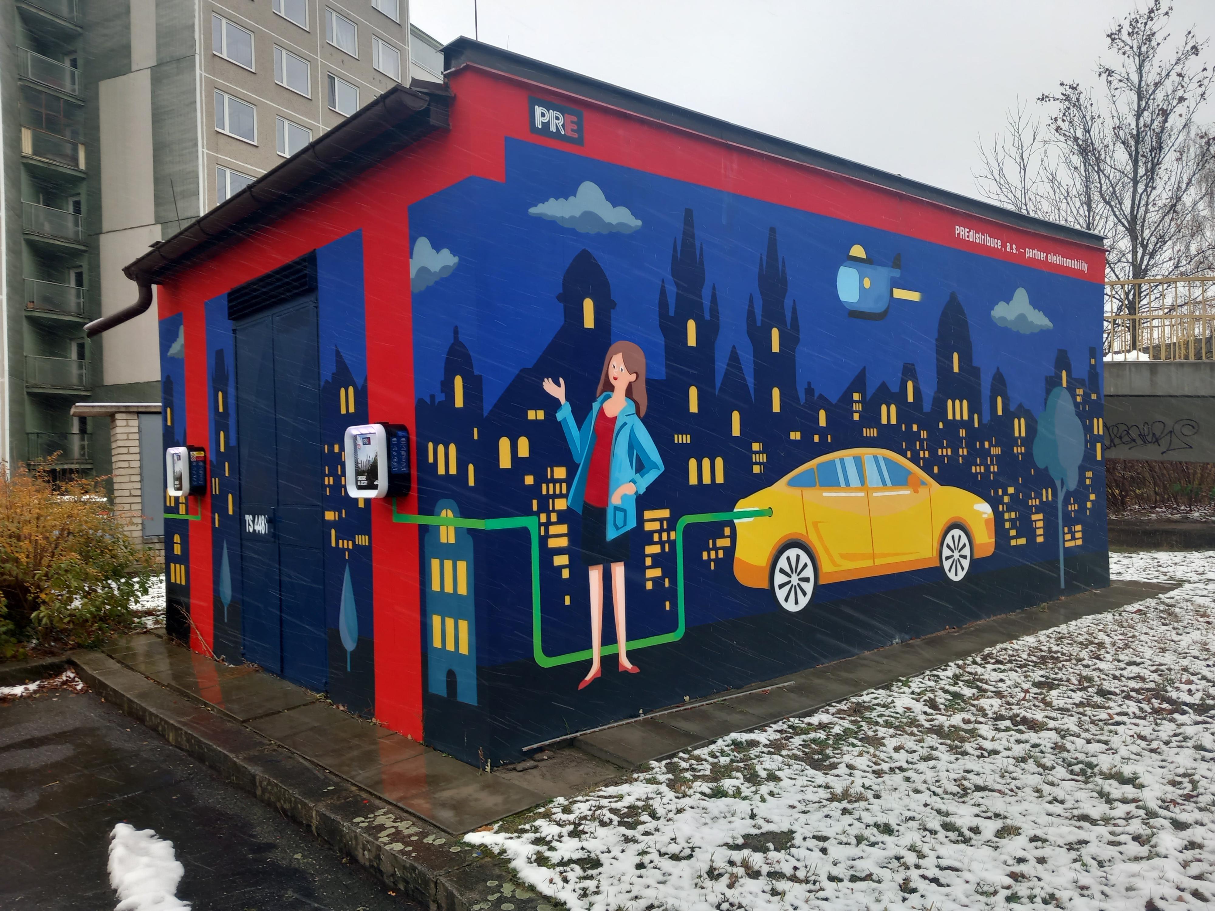 PREpoint - nabíjecí stanice PRE