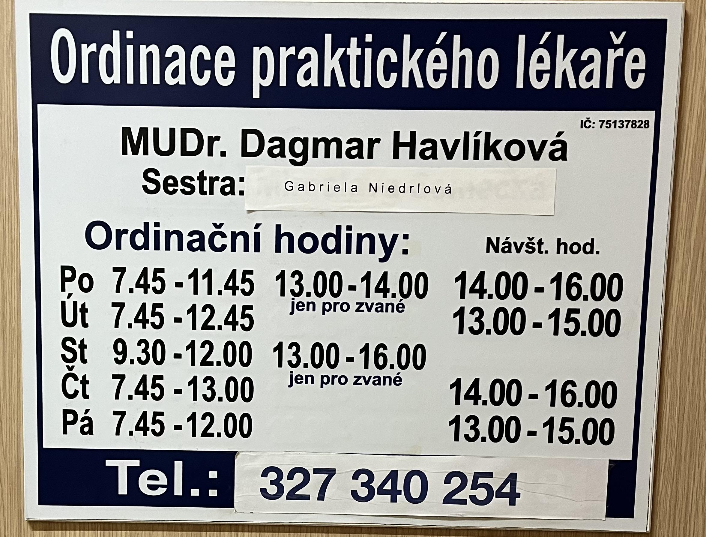 MUDr. Dagmar Havlíková foto 1