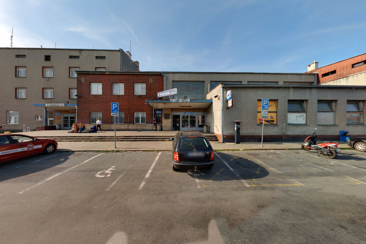 České dráhy - železniční stanice ČD Hranice