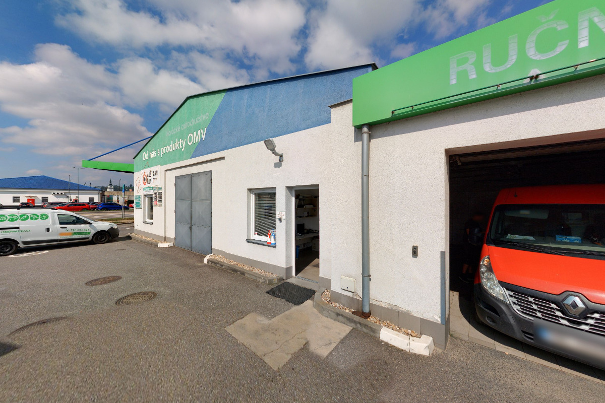 Čerpací stanice HAD - ruční mytí