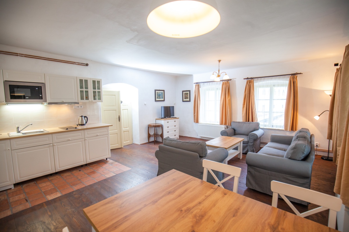 Ubytování na hradě Kost