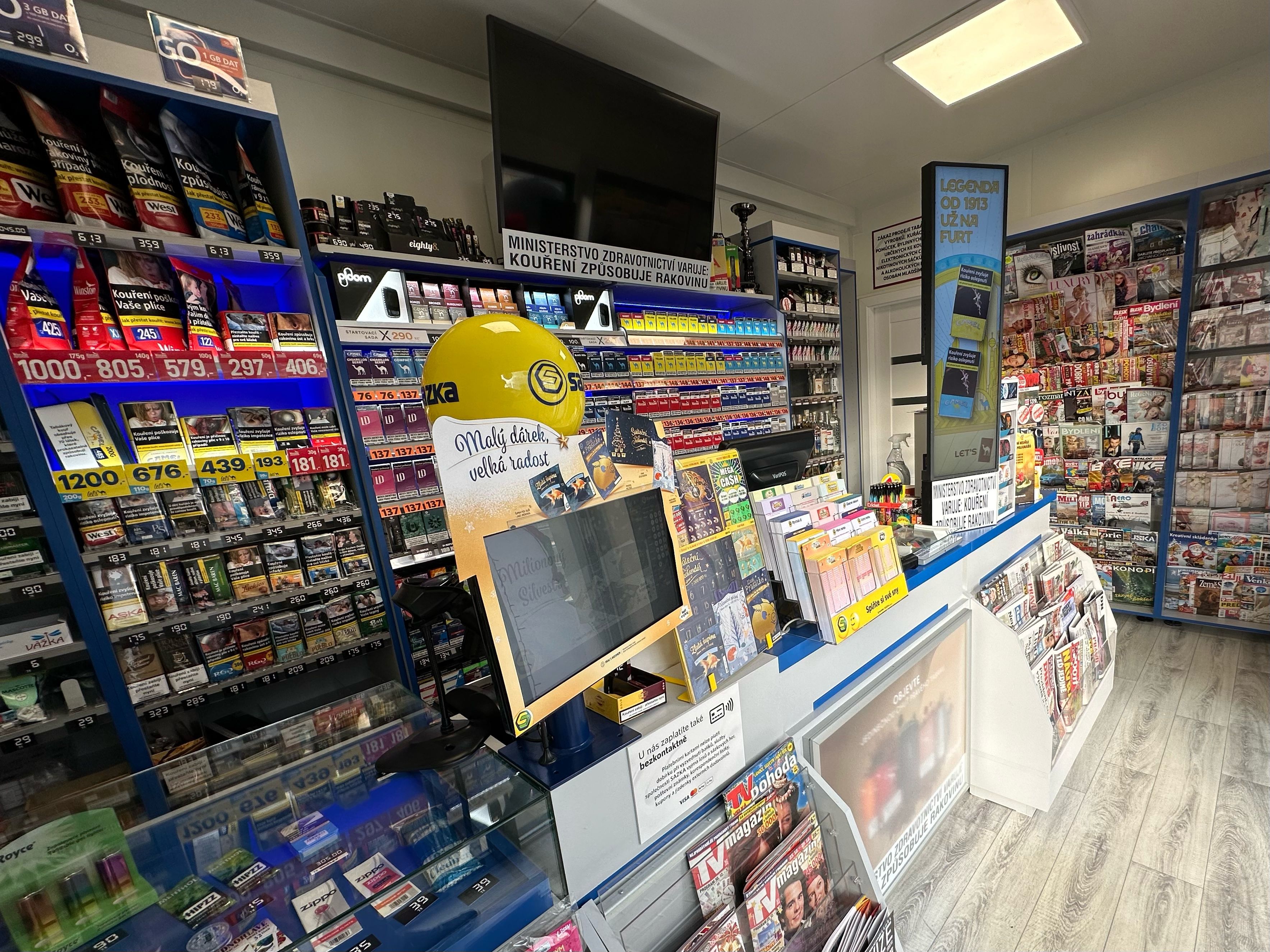 Tabák & tisk TOBACCO RETAIL foto 2